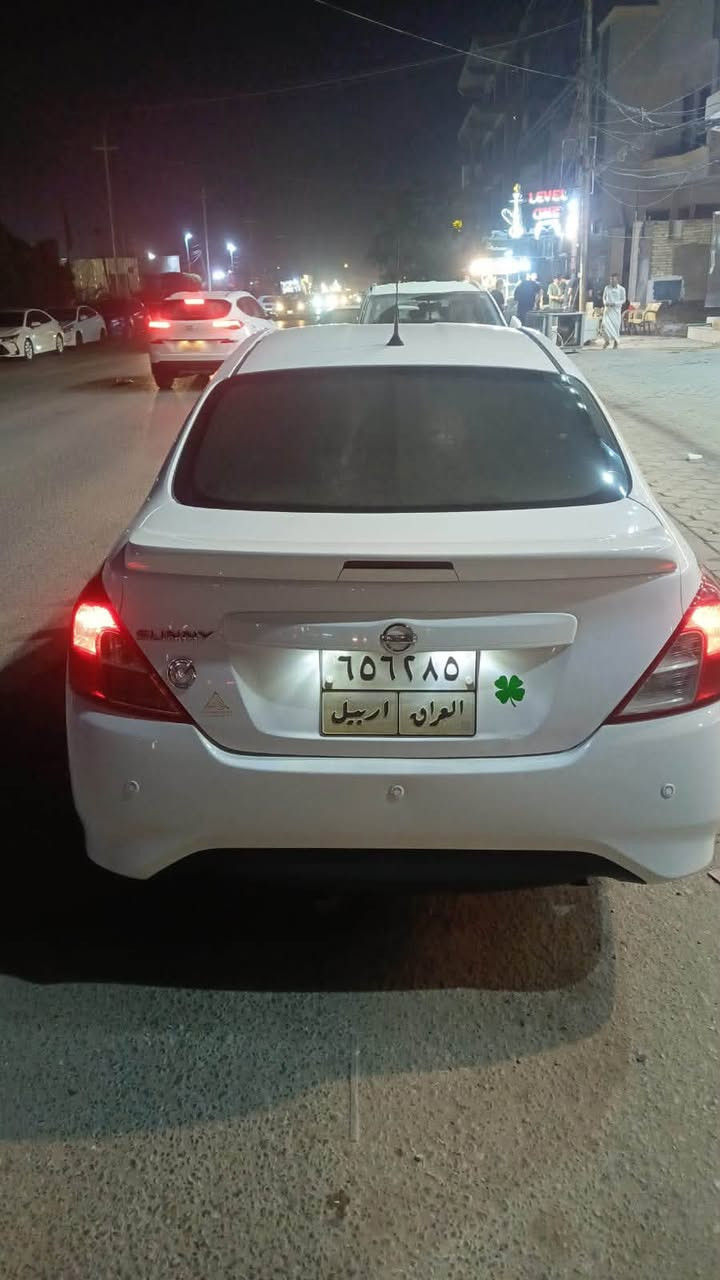 نيسان صني هندي بليته زركه موديل 21
كفاله مكينه كير حداديه تخم تاير جديد تبريد ادامه كامله تراي مال زيرو ومال جناي وع ايدي 

كفاله من صبغ وتبديل فقط بارد من جهه البكلايت وره دعاميه كد أشبر 

ماشيه بحدود 200 نخاف الله وما نزل عداده وكلشي اكو بسوك 

اربع جام كهربائي تبريد قطعتين ويل كب بلادي 

كاعيه وسفاري ودوشمه ستوني مسويهن

بأسم شركه المهند بالمعارض القديمه وسنويه منتهيه صارله شهرين او ثلاثة 

والسعر 103 وبيهه مجال رقم صاحب سياره 
***********
