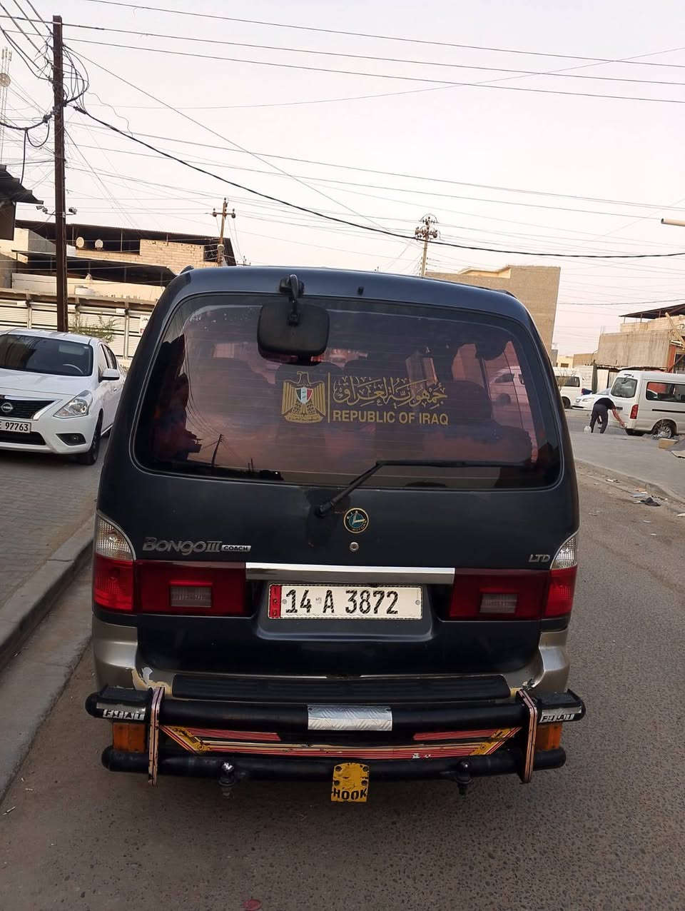 نصيحة اليريد يشتغل خل يروح للمعامل مال جبس مقابيل صناعي حمدان على السايد الثاني  دائما يردون عمال افترهن واحد واحد ولا تتعاجز اكو  معامل صايرات بين الافرع هم روح عليهن
سلام عليكم كيا منغولي 2004 السعر 115 بيها مجال مصبوغه جماليه محرك كير كفاله حداديه نص عمر
صاحب سياره
***********
مكلف بالنشر
