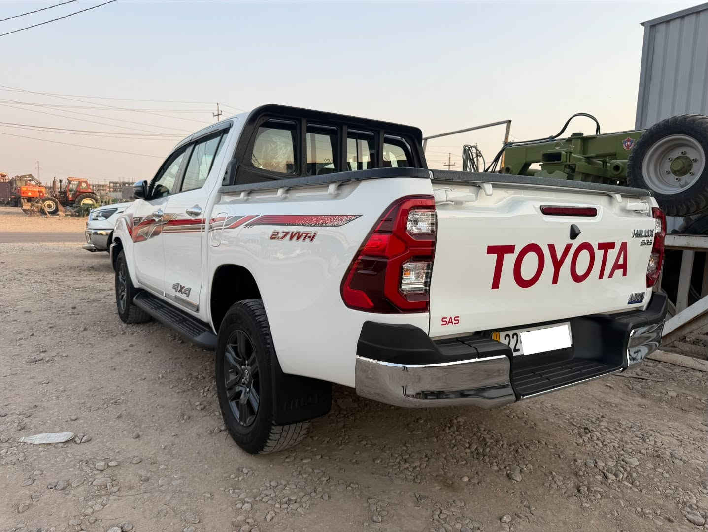 🚨 للبيع | TOYOTA HILUX 2025 🚨
🚘 هايلوكس موديل 2025 V4 فول مواصفات

🔹 شاحن وايرلس
🔹 رادار
🔹 تبريد أمامي وخلفي
🔹 شركة ساز – وكالة
🔹 مكفولة كفالة عامة من كلشي
🔹 السيارة نظيفة جداً
🔹 الممشى: 43 ألف كم

💰 السعر: 338$ وبيها مجال بسيط

📍 المكان: واسط – الزبيدية
🏢 شركة الحاج عمار جباره الشمري

📞 للاستفسار:
***********
***********
