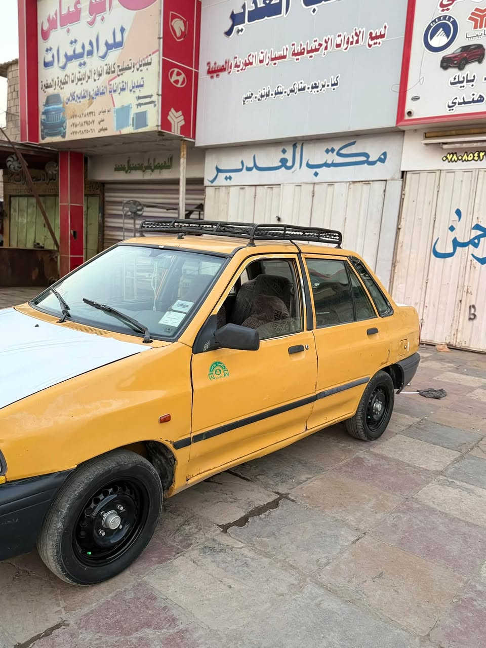 السلام عليكم سايبا موديل2012مكفوله من الضربه والصبغ والتبديل سياره مصفره هيئه وغرامات جاهزه كبل للشارع بلاديه ما ملعوب رقم بغداد تحويل ثاني يوم بيه كير محرك حداديه كهربائيات كله شغاله 
مكاني/بابل
السعر/22
رقمي/***********
