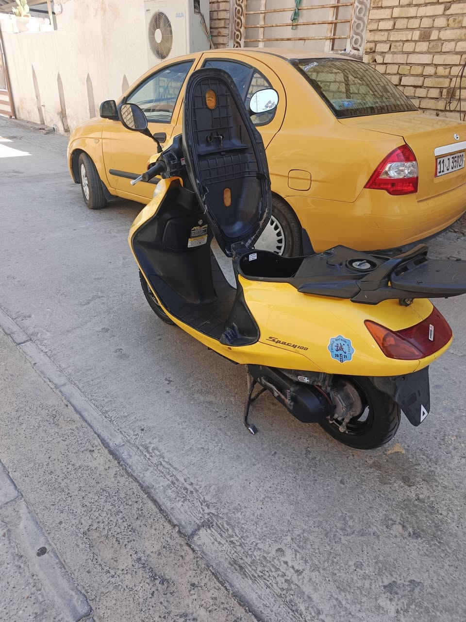 درجة سبيسي ياباني كفرات وكابريتر بلاديه ياباني كله بلاديه مكينه ناعمة على وضع البلاد الهاتف*********** المكان كوت الزهراء
