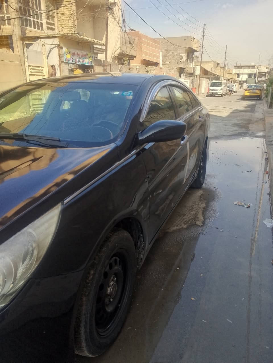 سلام عليكم للبيع سوناتا 2012وارد امريكي حادثهه جاملغ خلفي بدون دواخل
قم صلاح الدين باسمي كير ومكينه وتبريد خير من الله السيارة مصبوغه عام للجماليه/مكاني بغداد/السعر75وبيها مجال ///***********غير متواجد علا الانترنيت
