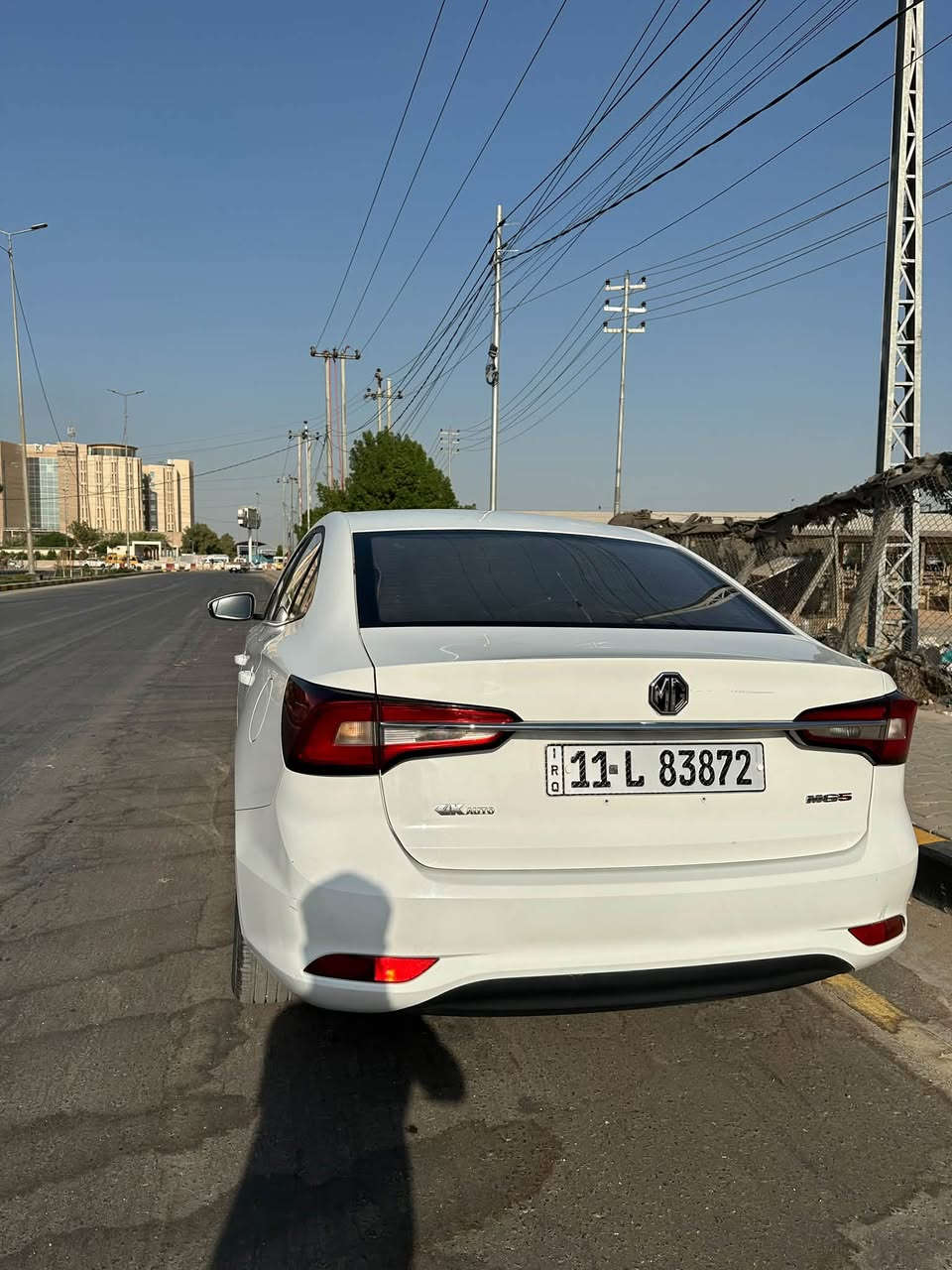 سلام عليكم
Mg5   2024

ماشية 55 الف كم
الضرر نفس ما موضح بالصور بدون تكحيل بدون بارد بدون صبغ

مواصفات STD
تحكمات سرعه،مثبت سرعه، مري جانبيه كهربائية،
مواصفات السياره اعتياديه 

كفاله كير ومحرك 
سعرها 90 ورقة وبيها مجااال للشراي تحويل ثاني يوم 

 فقط الشراي يتصل ***********
