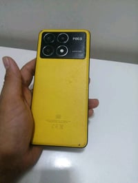 poco x6 pro   ذاكره 256 عشوائيه 8+8   نضيف ممصلح ولا مفتوح..   بدل هون...