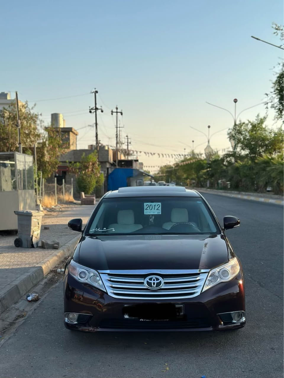 Toyota avalon 2012
تویوتا افلون ٢٠١٢ للبیع
اللون عنابي مواصفات لمتد Limited فوول مواصفات امریکي کیر محرك شرط فقط القبق محرك مفتوح شرط لا صرف ولا بخار تاخم صدر کلها جدید السیارە مابیها دینار مصرف
الضرر بونید و جاملخ سکن اثنینهم تبدیل بلادي بدون دواخل تقریبا اصبعین بیها تصلیح بطانة مابیها شواصي او ضربە قویة دواخل 
رقمها سلیمانیة تحویل وکالة نفس الیوم 
سعر ١٣٨ وبیها شوي مجال
مکاني کرکوك
***********
*********** كركوك, العراق
