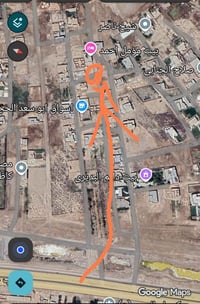 بيع مستعجل قطعة ارض زراعي سند 25 مدفونه 700 متر حي منصور الجهه المقابل...