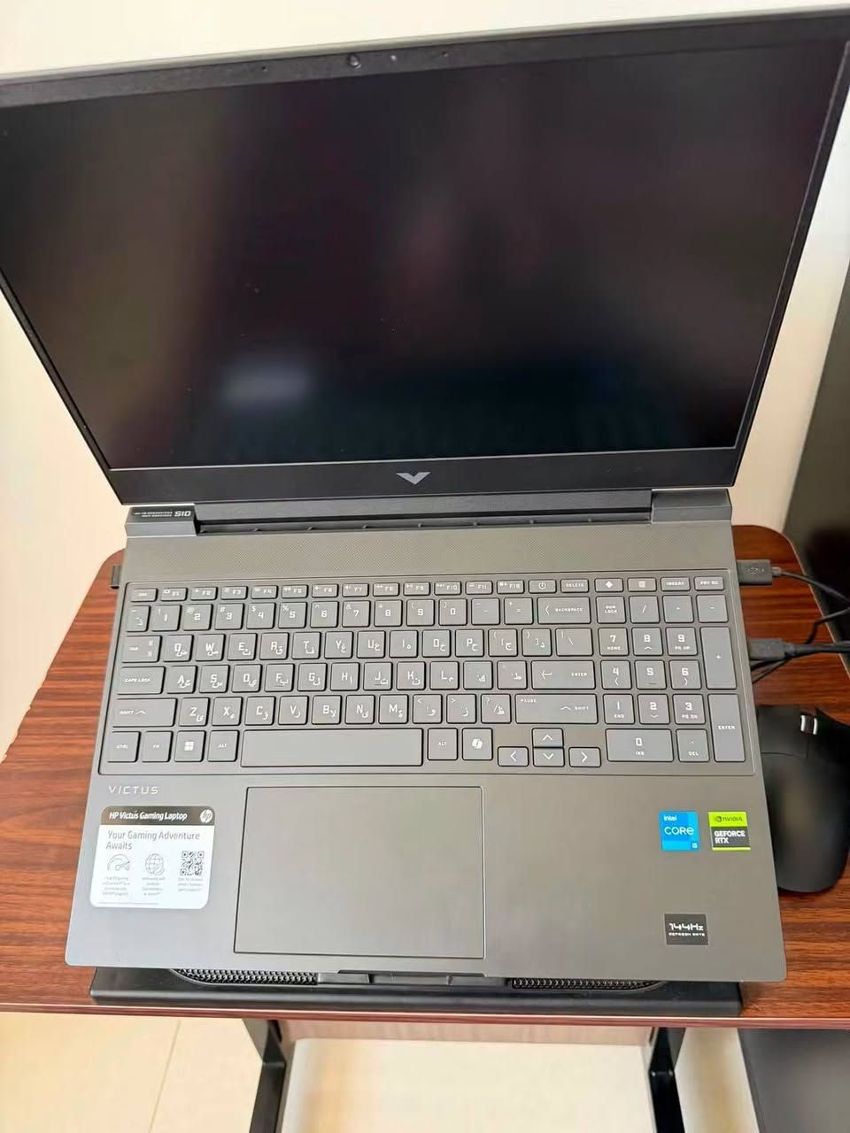 🔥 للبيع HP VICTUS 15 GAMING LAPTOP 🔥

💻 مواصفات قوية للألعاب والعمل:

⚡ CPU: Intel Core i5-13420H
🧠 RAM: 16GB DDR4
💾 Storage: 512GB SSD
🖥️ Display: 15.6" FHD IPS
🎯 Refresh Rate: 144Hz
🎮 GPU: NVIDIA RTX 4050 6GB

🚀 أداء قوي وسريع للألعاب، البرامج الهندسية، التصميم والمونتاج.

💰 السعر: مليون و100 ألف دينار عراقي

📞 للاستفسار والتواصل:
***********
