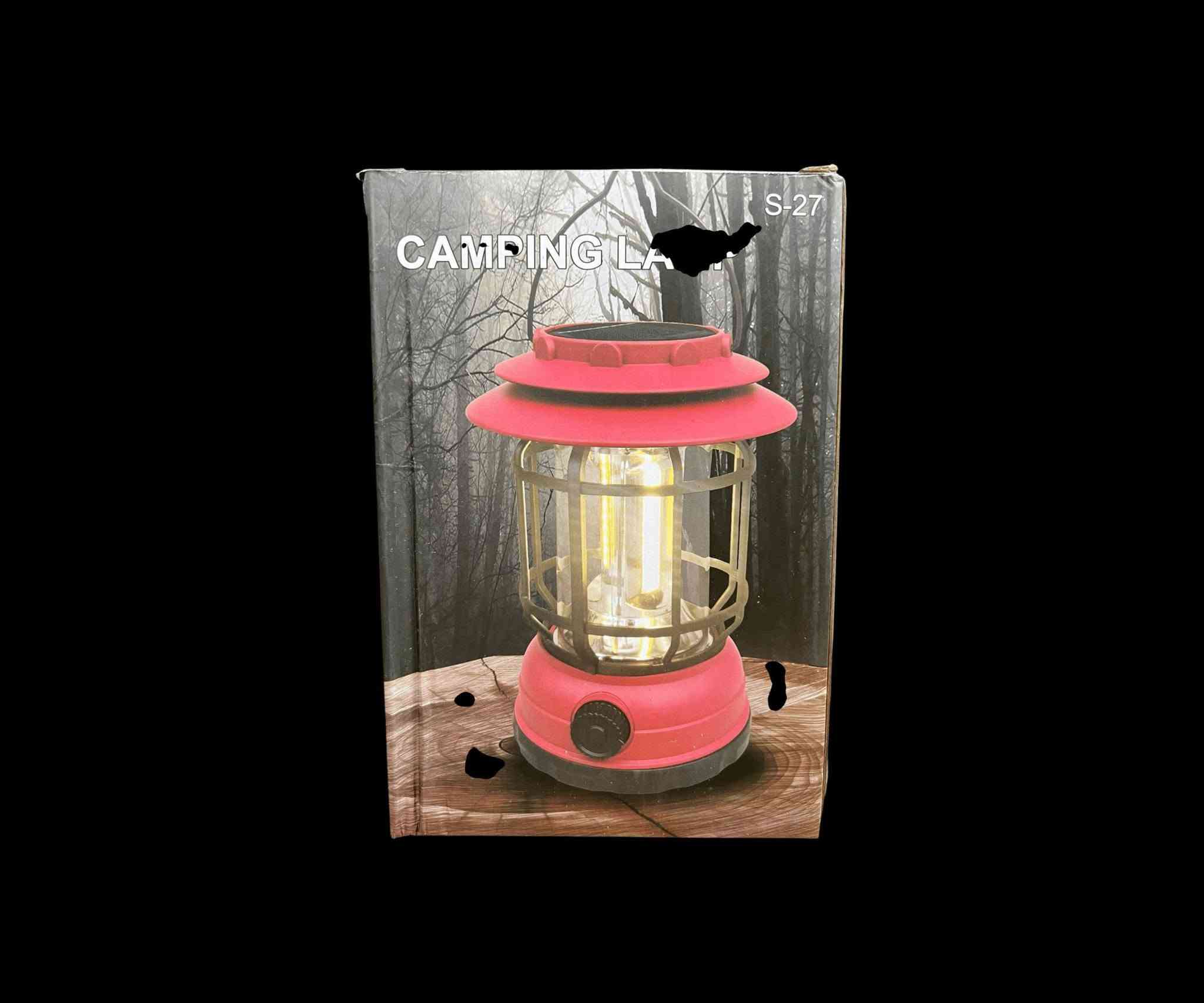 مصباح تخييم شمسي قابل للشحن متعدد الاستخدام
Rechargeable Solar Camping Light 

🔷الاستخدامات

🔹مناسب لإضاءة التخييم والرحلات البرية.

🔹يمكن استخدامه داخل الخيام والمخيمات لإضاءة واسعة ومريحة.

🔹مفيد في الحدائق والرحلات والسفر وصيد الأسماك.

🔹يعمل كـ مصباح طوارئ عند انقطاع الكهرباء داخل المنزل.

🔹يمكن تعليقه أو وضعه على الطاولة أثناء الأنشطة الليلية في الخارج.

⭐المميزات

🔹إضاءة قوية بتقنية COB LED توفر إنارة واضحة ومحيطية.

🔹مزود بـ لوح طاقة شمسية في الأعلى لشحن المصباح بالطاقة الشمسية.

🔹يدعم الشحن عبر منفذ Type-C باستخدام كابل USB.

🔹يعمل بواسطة بطارية قابلة للشحن نوع 18650.

🔹يحتوي على مقبض علوي للتعليق والحمل بسهولة داخل الخيمة أو في الخارج.

🔹مزود بـ مفتاح تحكم دوار يسمح بضبط مستوى الإضاءة حسب الحاجة.

🔹تصميم متين ومناسب للاستخدام الخارجي والرحلات.

🔹استهلاك منخفض للطاقة مع إضاءة قوية.

🔹يستمر بالعمل عند اعلى مستوى أضائة من 2 إلى 4 ساعات تقريباً.

🔹يستغرق الشحن الكامل حوالي 2 إلى 3 ساعات. (سيتحول ضوء المؤشر غالباً من الأحمر إلى الأخضر أو ينطفئ عند الاكتمال).

📦محتويات الصندوق

🔹مصباح تخييم LED.

🔹بطارية قابلة للشحن 18650.

🔹كابل شحن USB.

📝الملاحظات

🔹يفضل عدم تعريض المنتج للماء بشكل مباشر.

🔹يجب تركيب البطارية بالاتجاه الصحيح.

📏قياس الكارتون:

🔹الطول 12 سم  العرض 12 سم  الارتفاع 18 سم.

📏قياس المنتج:

🔹قطر المنتج 11 سم.

🔹ارتفاع المنتج 20 سم.

🔹طول سلك الشحن: 30 سم.

💳 ألسعر / 18،000 IQD
🚚يوجد خدمة توصيل
بغداد/ 3000 IQD
ألمحافظات/ 5000 IQD
