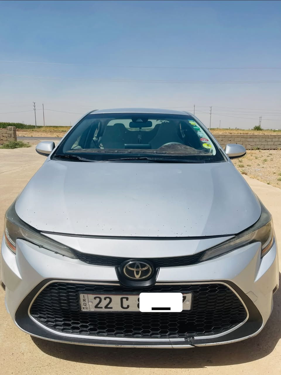 كورلا 2021 LE رقم أربيل سنويه جديد صدر تواير جديد حجر بيئى داخل لونين الضرر موجود بالصور السعر 135 بيها مجال حك الجيه مكانها قضاء الحويجه ***********

