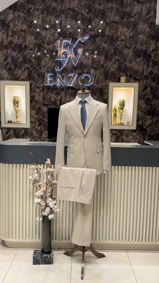 بدلة ENZO • رسمي • صوف