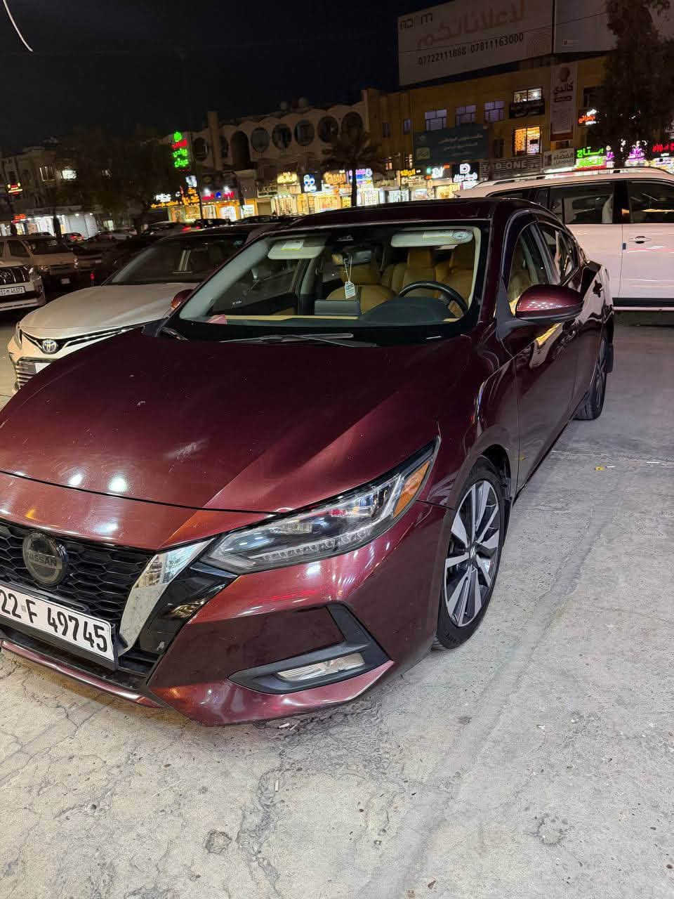 للبيع نيسان سنترا 2020 SV Plus ✅

سعرها ادخل ع رابط https://t.me/carssofiraq/17017

وارد أمريكي، لون ماروني مميز مع داخلية جلد لون مشمشي (بقلاوة) تعطي فخامة وجمالية عالية.

🚘 الممشى : 122 الف كيلو
أبرز المواصفات:
✅ تشغيل عن بُعد (Remote Start)
✅ فتحة سقف
✅ جلد بقلاوة لون مشمشي
✅ رادارات أمان
✅ نظام النقطة العمياء (Blind Spot)
✅ توقف ذاتي/فرملة طوارئ
✅ كاميرات ومساعدات قيادة
✅ كشافات ضباب
✅ بصمة تشغيل ودخول ذكي
✅ مثبت سرعة وتحكم من السكان
✅ شاشة ونظام ترفيهي متكامل

السيارة فئة SV Plus فول مواصفات، اقتصادية بالوقود ومريحة جداً بالقيادة، لون خارجي راقي وداخلية مميزة ونظيفة.

للتوضيح بكل شفافية: السيارة وارد أمريكي، وكان الحادث على الجاملغ والباب الخلفي جهة السائق وتم إصلاحها بصورة جيدة.

للاستفسار والمعاينة التواصل على الخاص، والبيع للجادين فقط.
مكاني بغداد مشتل 
*********** رقم تلفون 
.
.

🚗 اعرض سيارتك الآن في أقوى شبكة لبيع السيارات عبر منصات التواصل مع ترويج ممول. الرابط 👇
https://t.me/carssofiraq
