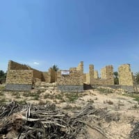المساحة دونم طابو زراعي سند ٢٥ الوجهة ٤٠ متر والنزال ٦٣ متر تقع خلف ال...