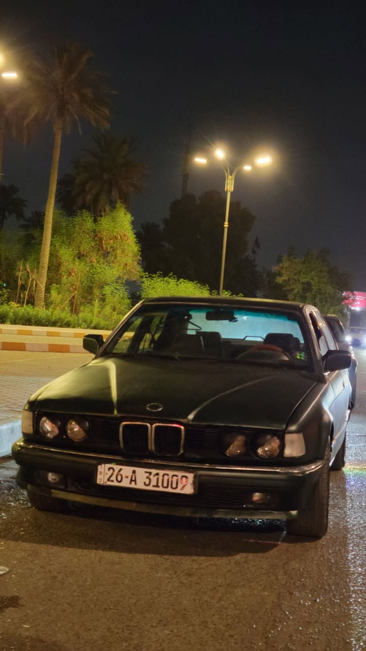 بي ام دبليو 735i • رقم مشروع • الاعظمية