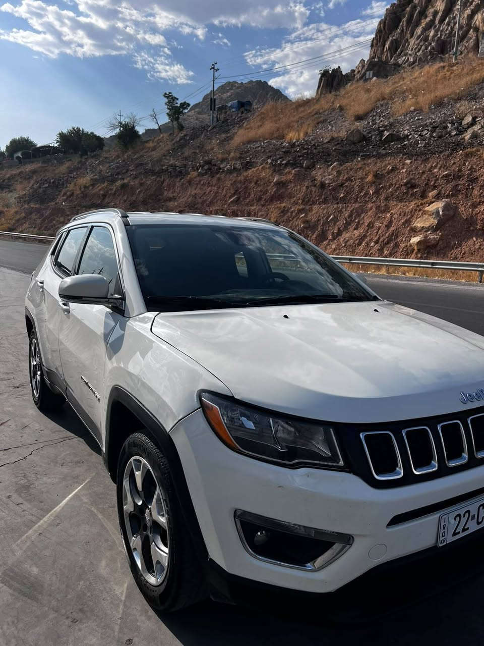 jeep compass 4x4 limited 2021
موديل ٢٠٢١ 
80,000 کیلۆمەتر ڕۆیشتووە
ڕەقەم هەولێر
بۆنيتی بۆیاغە 
چەمەلاغی سەکنی ساردە کوتە وێنەی سۆنەرەکەش دانراوە
ئێرباگی سیستەمە
مەکینە ٢.٤
ڕەقەم و سەنەوی تازەیە
گێڕ و مەکینە و تەبرید بەشەرت
کوشن جلد و کارەبای
کوشن و سوکان هیتەرە سارد و گەرم 
شاشە گەورە و کامیرایە 
تەعدیل سورعە و ڕادار 
خەتی جادە 
٤ تایەی لۆک
پێش و دواوەی تازە توند کراوەتەوە
بەسمە
شەغال
برێکی دوگمەیە
هایدرۆلیکی گێر تازە گۆڕاوە
دەبڵ ئەکسل
سعری : 160 گەڵا
ناونیشان/ ڕانیە
 📞 *********** رانية, السليمانية
