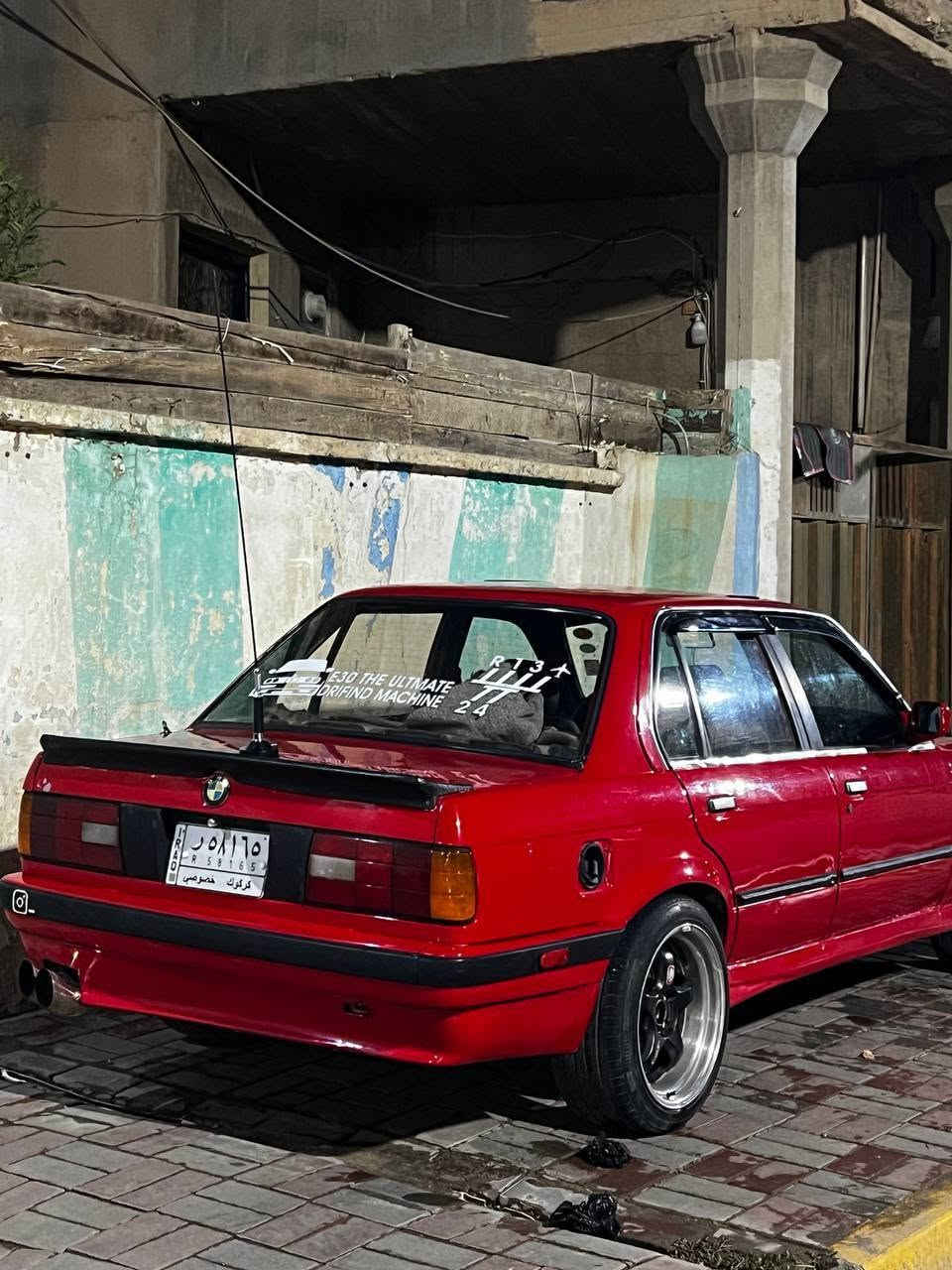 بي ام دبليو E30 • وارد الماني • فول رقم كركوك
