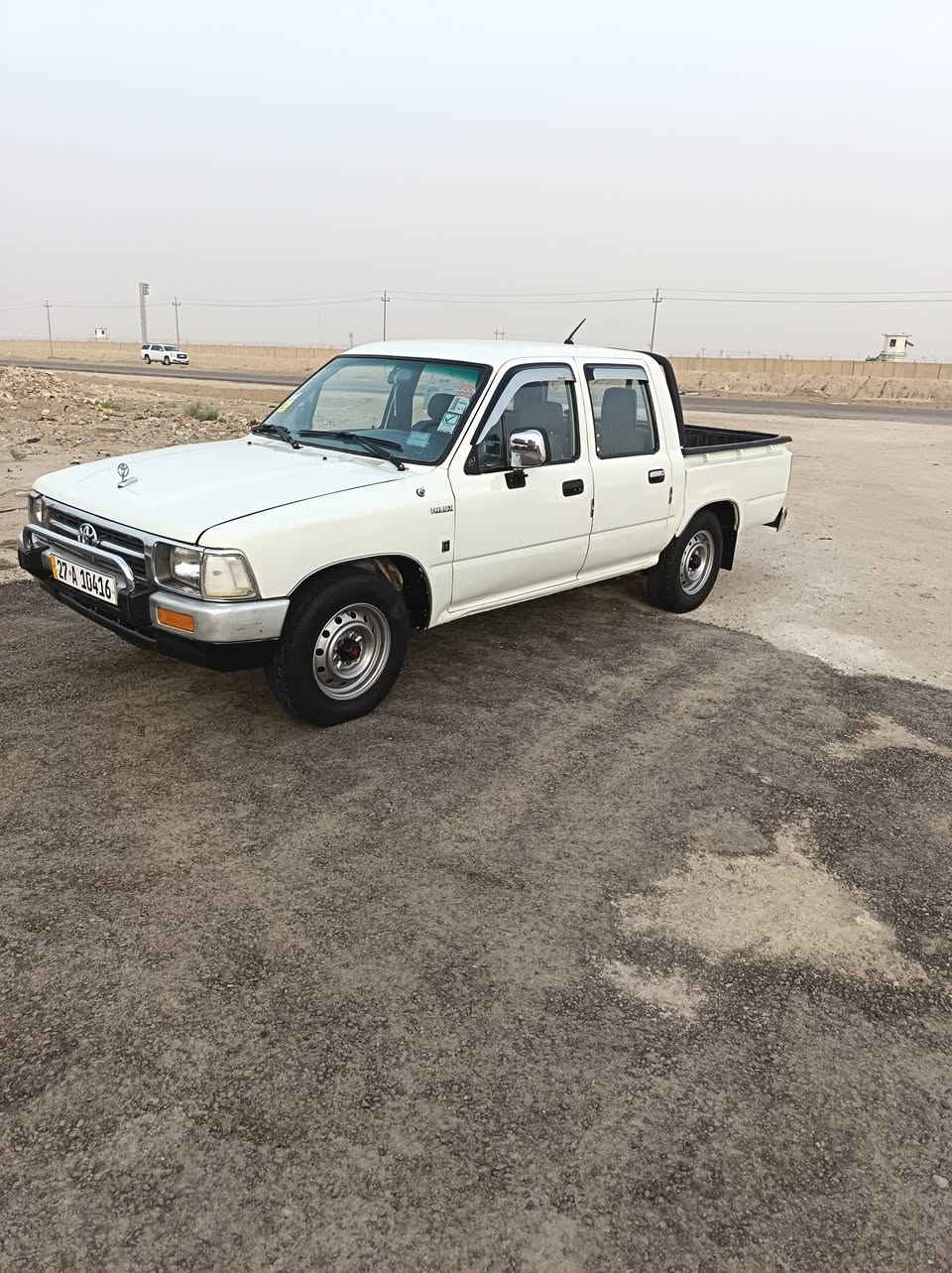 بيكب موديل 91 رقم انكليزي باسمي. محرك كروسيدا. معمر عام مكفول من الضربه. مكان التاصريه. السعر 60 وبيها مجال. واتساب ***********
