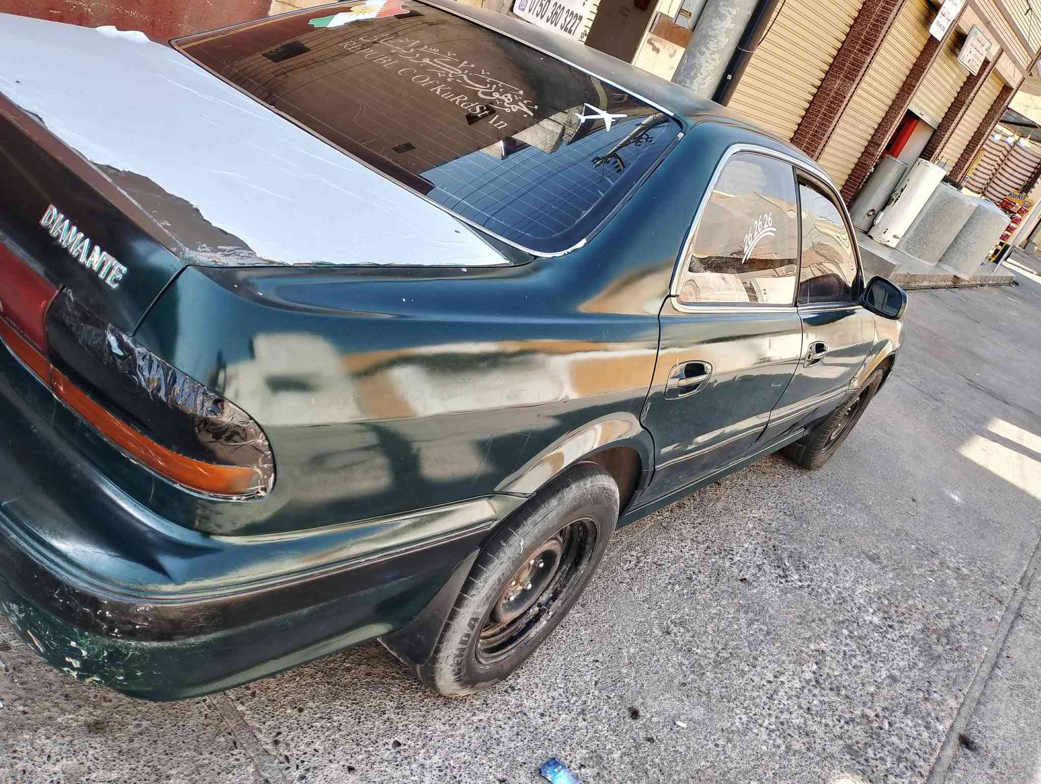 موديل 1992
كير رقم 1 نايت
مكينه نه فخي هيه 
تاخم تايه تاخمي بن زگي زور باشه
ره نگ زه يتوني
سياره كه بي مسروفه مالي دوسته
سنوي اسلي له كه له اولياتي بشرته
مالي فقيره
كورينوه ش دكم
15مجال سعرى
***********
***********
شوين هه ولير
