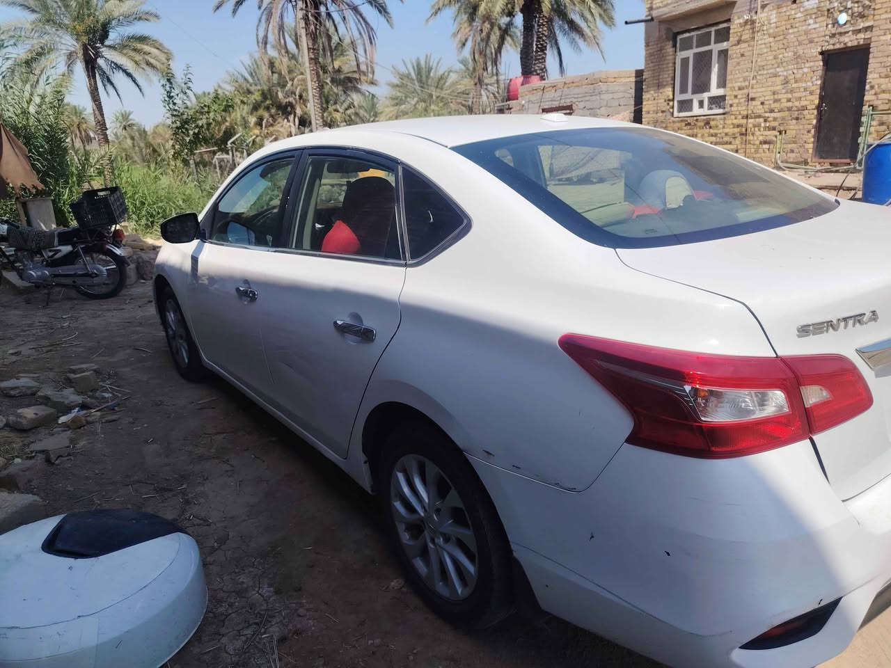 ‎نيسان سنترا مديل ٢٠١٩ بيه صبغ فقط البنيد والباقي كفاله رقم قادسيه السعر ١١٠ وبيه مجال ***********‎ كربلاء, العراق
