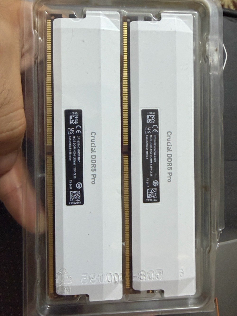 رامات DDR5 • 32GB (2x16) • 6000 MT/s