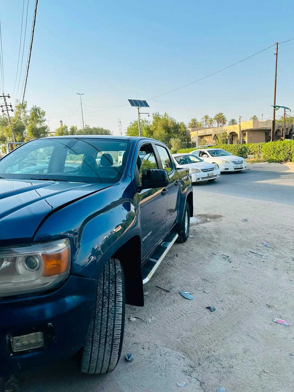السلام عليكم للبيع او المراوس حسب القناعة GMC:CANYON
الموديل 2019 
المحرك :V6
الاللون ازرق 
الحادث مرفوق بالصورة
لمعرفة السعر الاتصال على هاذا الرقم
***********
ما تعجبك السيارة اعتبرة حلالك واعبر
