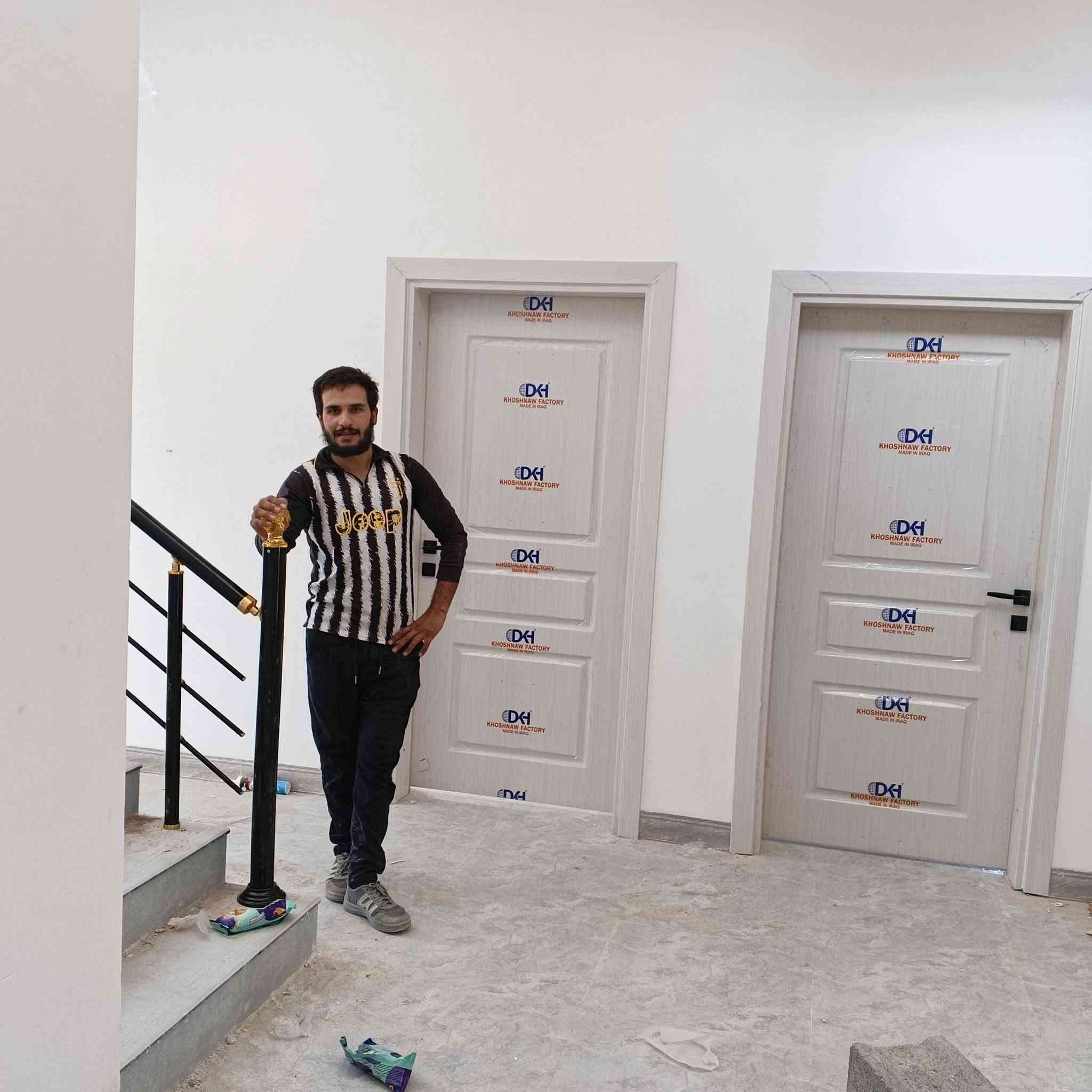 جانب من اعمالنا لهذا الاسبوع في محافضة صلاح الدين ناحية العلم. 
تم بفضل الله تجهيز وتنصيب محجر المنيوم دائري تركي لون اسود مع مفاصل ذهبي ضمان عشر سنوات حقيقي. 
بالاضافة الى ابواب خشب امتياز تركي شركة خوشناو ضمان خمس سنوات حقيقي,
    كوادرنا تعاند الليزر شغل يعجبك حيل 
اسعارنا تنافسية وضمانات حقيقية ومواد اصلية. 
والاصلي اذا مايغنيك يريحك. 
اتصل او راسلنا وتدلل.
ناطق صالح *********** 
حسين مرهج‏ ‪***********‬‏
