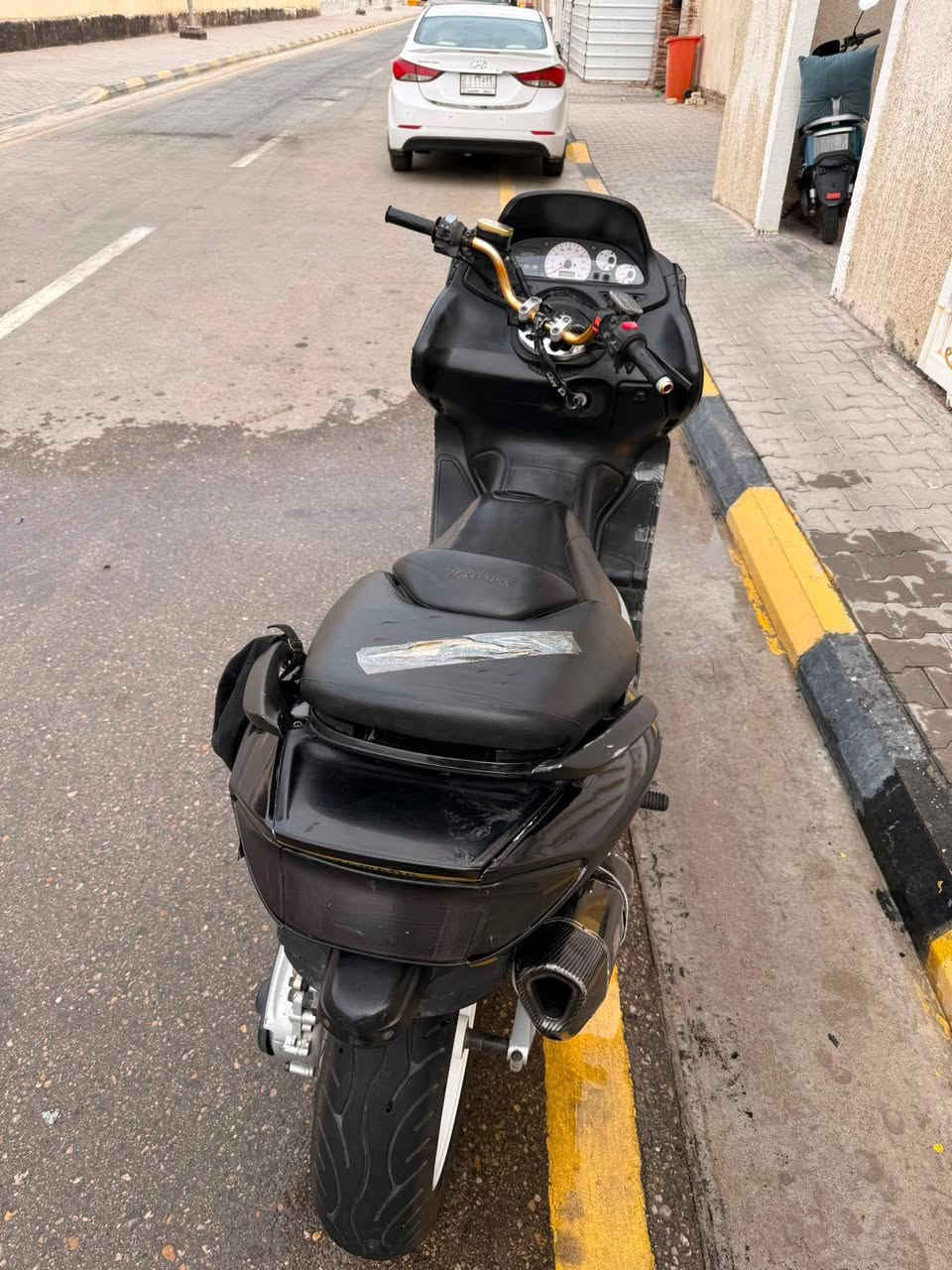 تيماكس ٢٠٠٧مكينه هاون كفالة مكينه الدراجه مزودة فجوج برمبو فلنجات برمبو قبق عنبار رياضي صالنصة اكروبوفج رياضية والدراجه بيها  طلقات  استيرن رياضي قطعتين ويالة جديدة تاير خلفي جديد تاير امامي جديد ابو الجدحة دراجه تخبل بس بيها ملاحظات بل كفر بسيطة ونقص شبارة  وتريشة السعر 13 وبيها مجال للطيبين مكاني واسط كوت رقمي ملاحظة ب مازدات ***********اخوان مستعجل على بيعتها وحتى بيعتها صعبة علية لان عزيزة علية مبدل كلج دهن جديد
