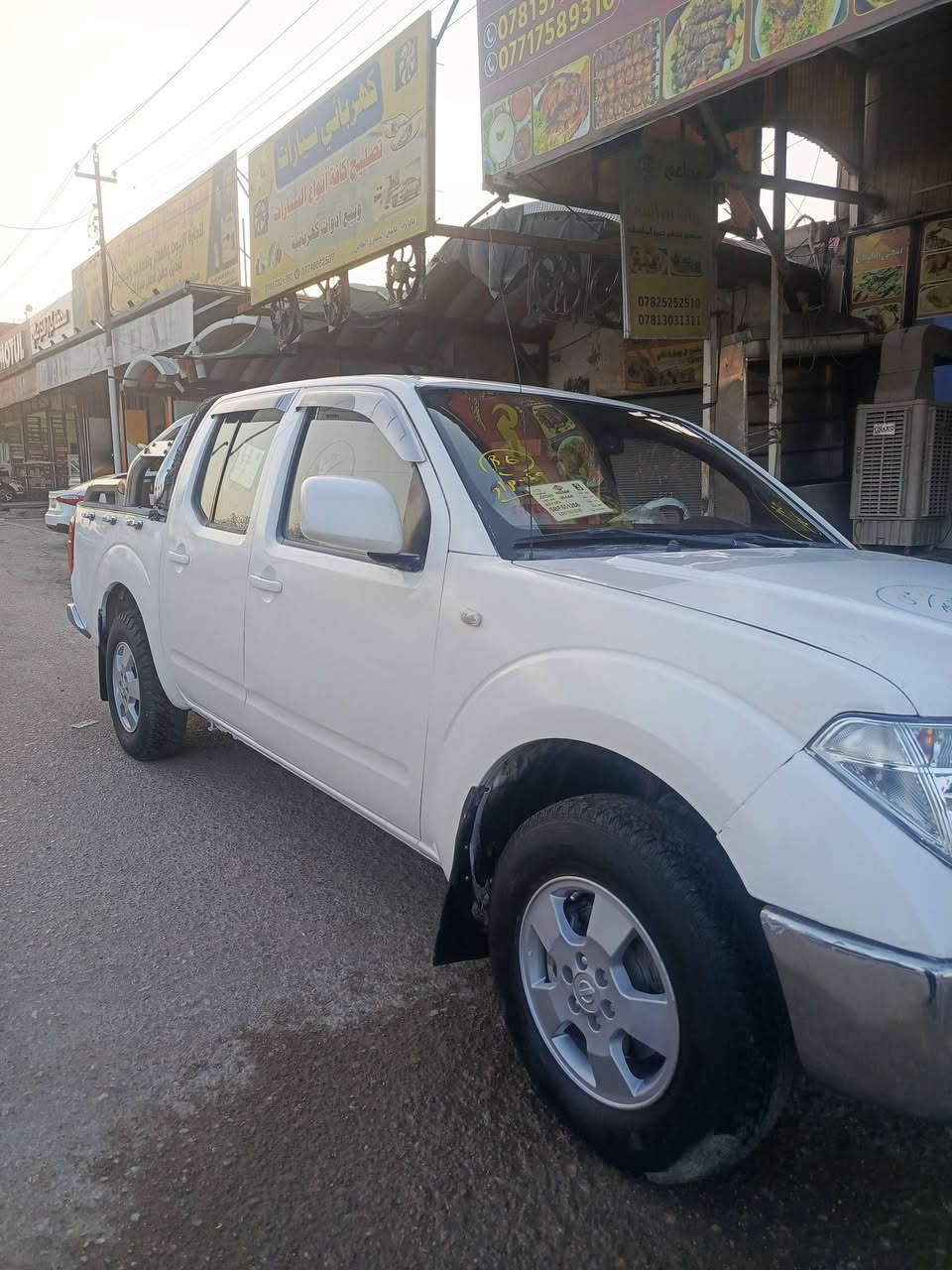 السلام عليكم نيسان نيفارة 2009 السيارة بلاد أوتوماتيك بيها مكينة وكير vvti3000فيشة وبطل اسود وارد يابان جدد بية منظومة غاز 320كيلو تمشيك ب10الف تخم تايرات جدد حدادية 100/100 ادامة كاملة لسيارة  رقم مميز دولي ب اسمي مداور ثاني يوم مشروع وطني السعر93$وبيه مجال مكاني النجف  ***********
