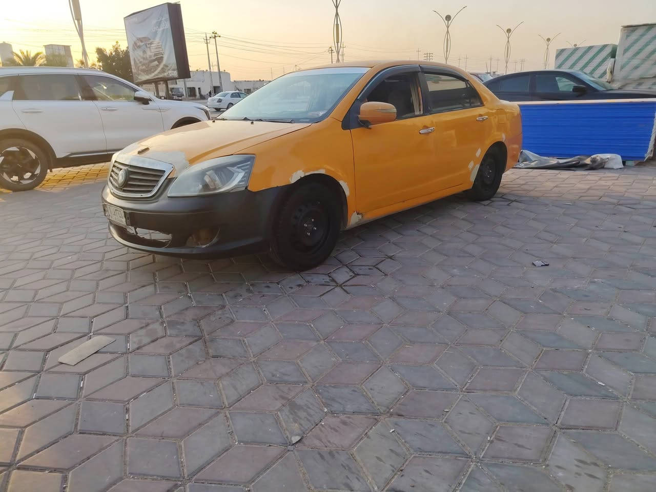 السلام عليكم للبيع او مراوس ب ٧ راكب جيلي موبل ٢٠١١ رقم نجف
مكينه وكير خير من الله

تبريد ثلج 🥶

حداديه ٧٠ بلميه

تخم تاير جديد كهربائيات كله شغاله 

بيه تلحيضات معجون اثر خياس عوزهن صبغ ولباقي جاهزه

سعر ٣٥ وبيه مجال مكاني ديوانيه الشاميه ***********
