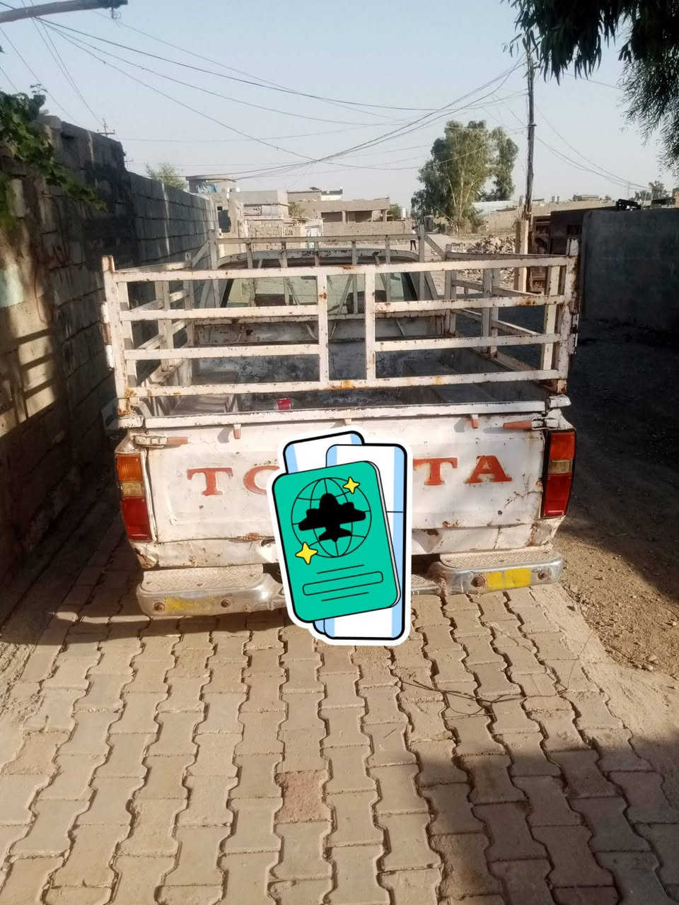 سياره موديل ثمانين رقم ديالئ شرط التحويل والوكاله سياره اربع تايرات جدد محرك كيير بالشرط السعر 28ورقه دوشمه جديده   رقم صاحب السياره***********
