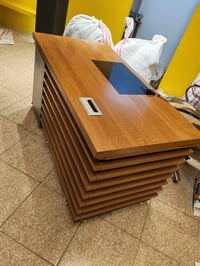 ميز مكتبي • ٢ قطع • فلكة الساعة