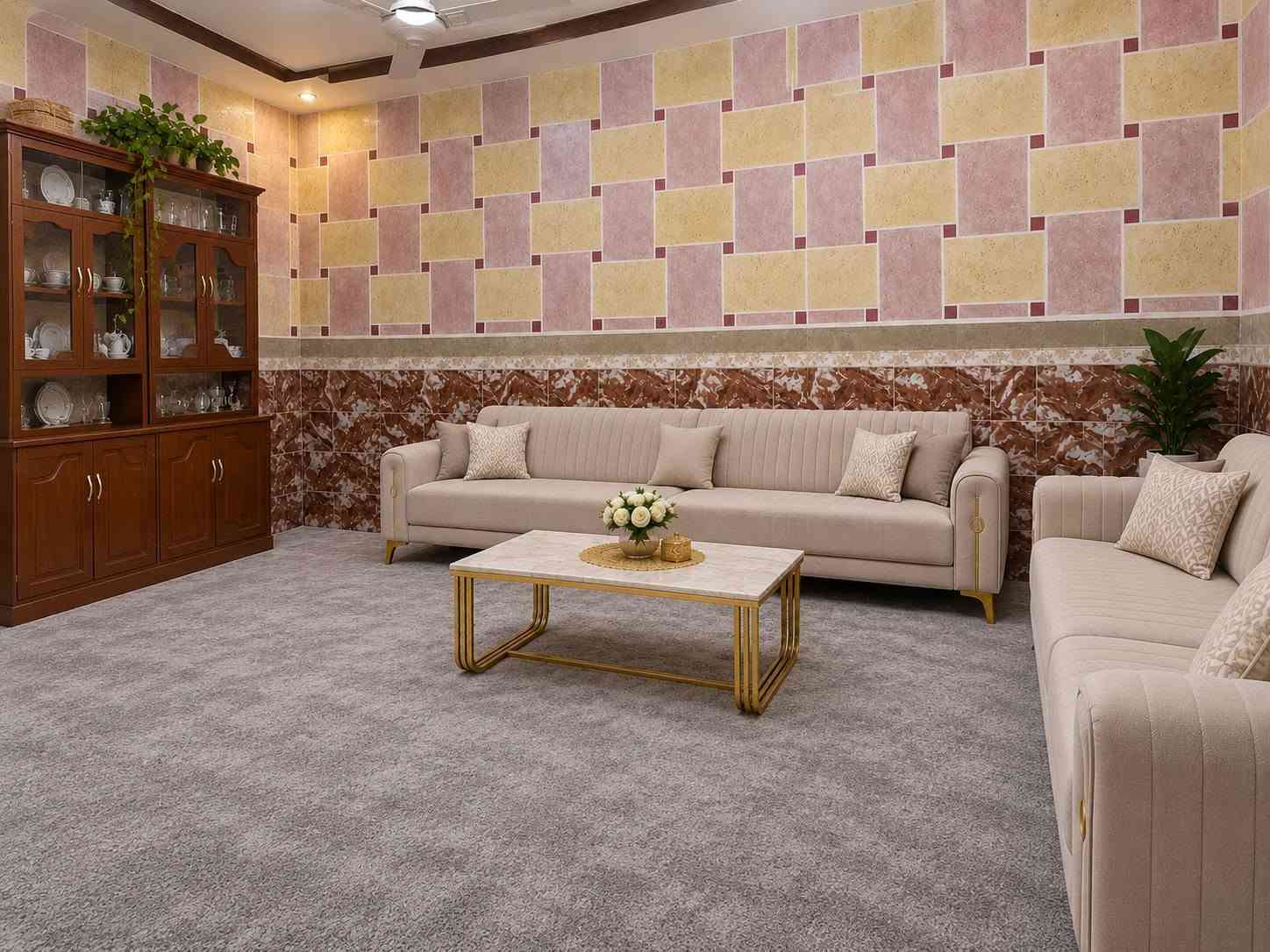 بيت طابقين للبيع في منطقة التاميم ( حي المنتظر)
المساحه 140 متر طابو ملك صرف
البيت ركن صاير على شارعين 
الطابق الأرضي استقبال وصاله ومطبخ وغرفه نوم وصحيات تابعه لغرفه النوم وصحيات داخليه وخارجيه
الطابق الثاني غرفتين نوم وصاله جبيره وطبخ وصحيات 
البيت فارغ حاليا يحتاج ترميم بسيط هاي صوره  قبل  سنتين ***********

