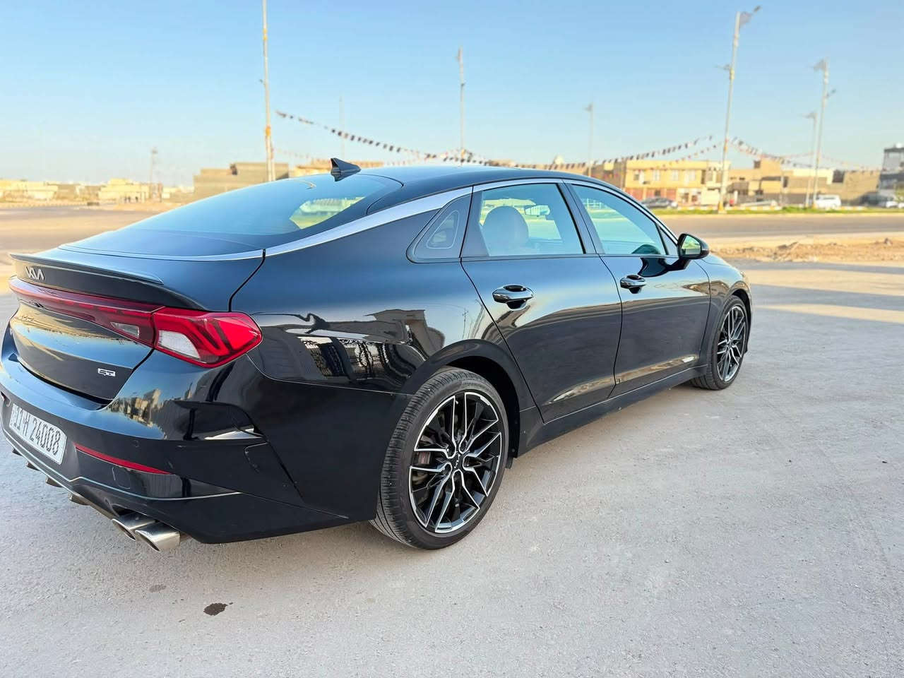 سلام عليكم k5 GT 2024 رقم بغداد
محرك 2500 تيربو 

‏‎1- بصمه تشغيل +ابواب +صندوق 

‏‎2- سقف  بانوراما 

3- سايد بريك دكمه

‏‎4-قيادة ذاتيه 

‏‎5- نضام ABS

‏‎6- مانع انزلاق

‏‎7- حساس أطارات 

‏8- ‎بك لايت ليد

‏‎9- شاشة كبيرة  

10- ستيرن رياضي تدفئه

11- تدفئه كشنات + كشنات جلد 

‼️السياره حادث بابين جهة السايق مبدلات نفس اللون وصبغ جاملغ خلفي

السعر 190 وبيها مجال جداً بسيط

للاستفسار ***********
