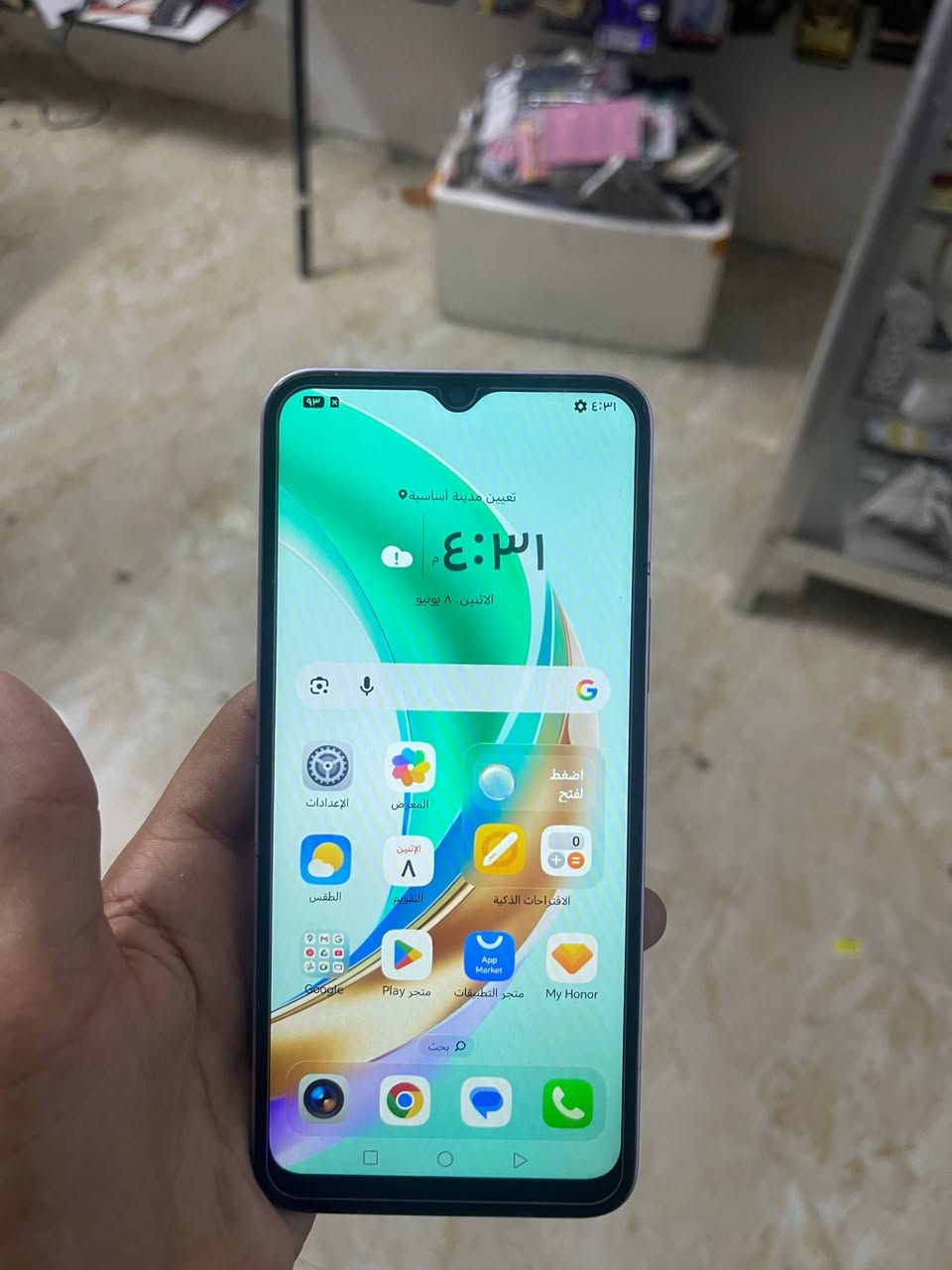 السلام عليكم 
هونر x6b للبيع ذاكره256 مبدل شاشه اصليه فقط 
السعر85 وبي مجال قليل
للاستفسار خاص او اتصال
***********
