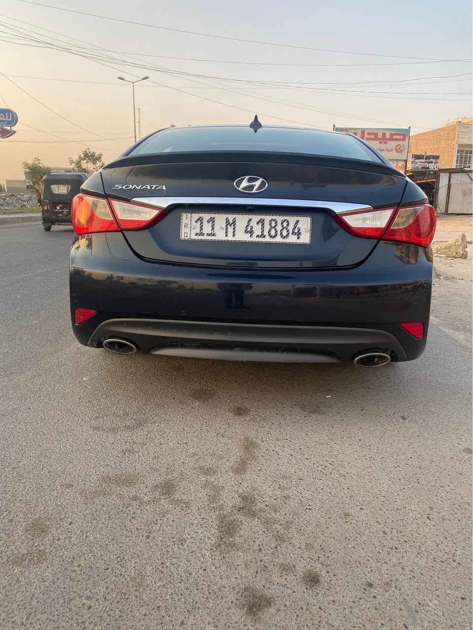 سوناتا فول ١/١ ٢٠١٤ بدون ايرباك حادث خفيف بدون دواخل باسمي وهزه جديده وتحويل ثاني يوم ماشيه ١٤٣ السعر ٩٨$ *********** بغداد, العراق
