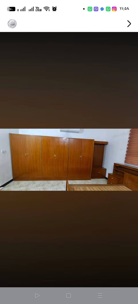 غرفة نوم للبيع السعر المطلوب 500 للتواصل***********

نص مكتوب في الصور:
- MagentaSalamander3647 ٤ أيلول، الساعة ٥:٢٢ م