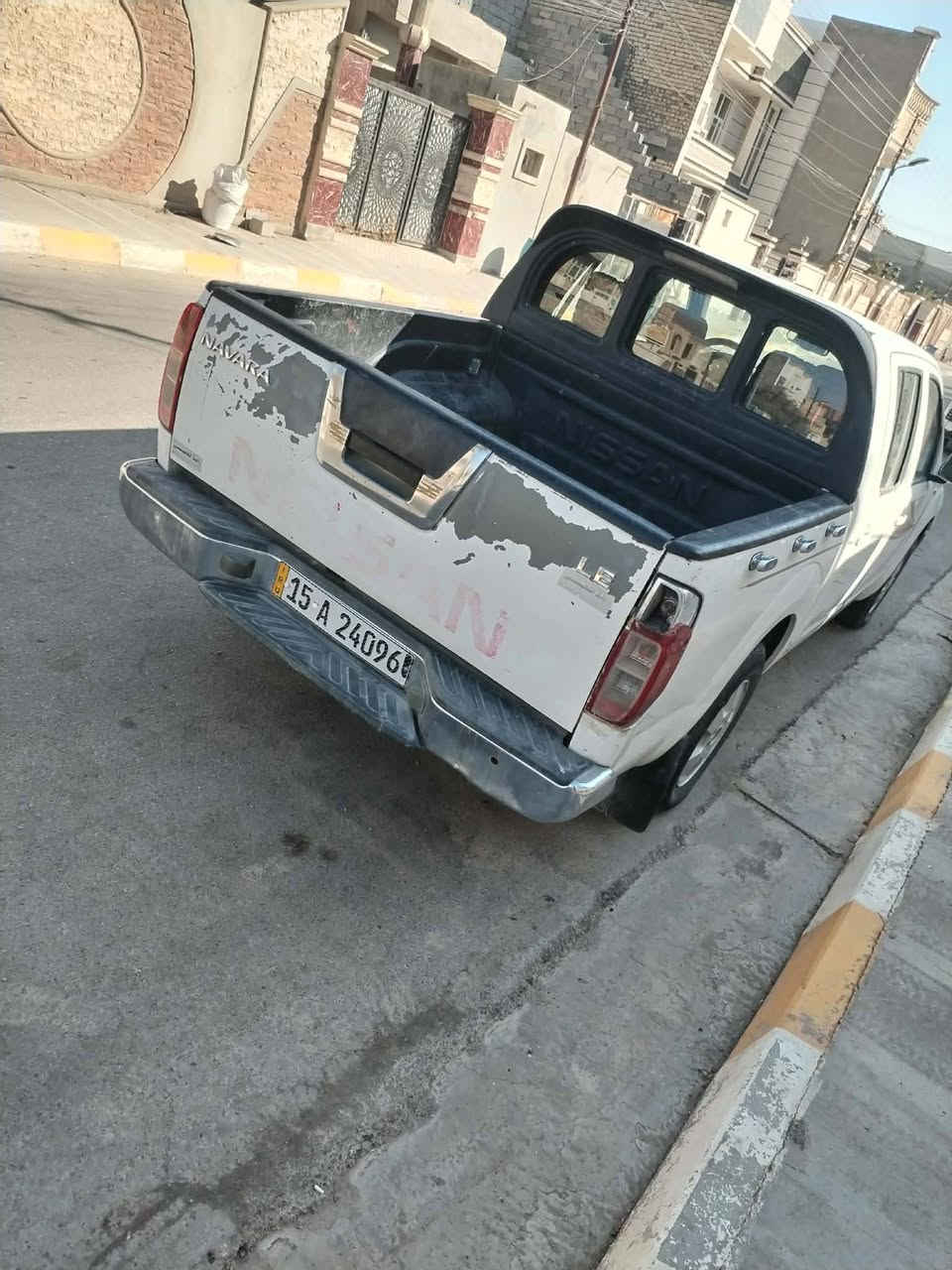 نافاره 2009  ابيض رقم انكليزي سنويه 2030
بلادي السياره مابيها اي صبغ الضرر موضح بالصوره بعده  السعر 70 بيها مجال مكان الفلوجه الاتصال على الرقم
***********
