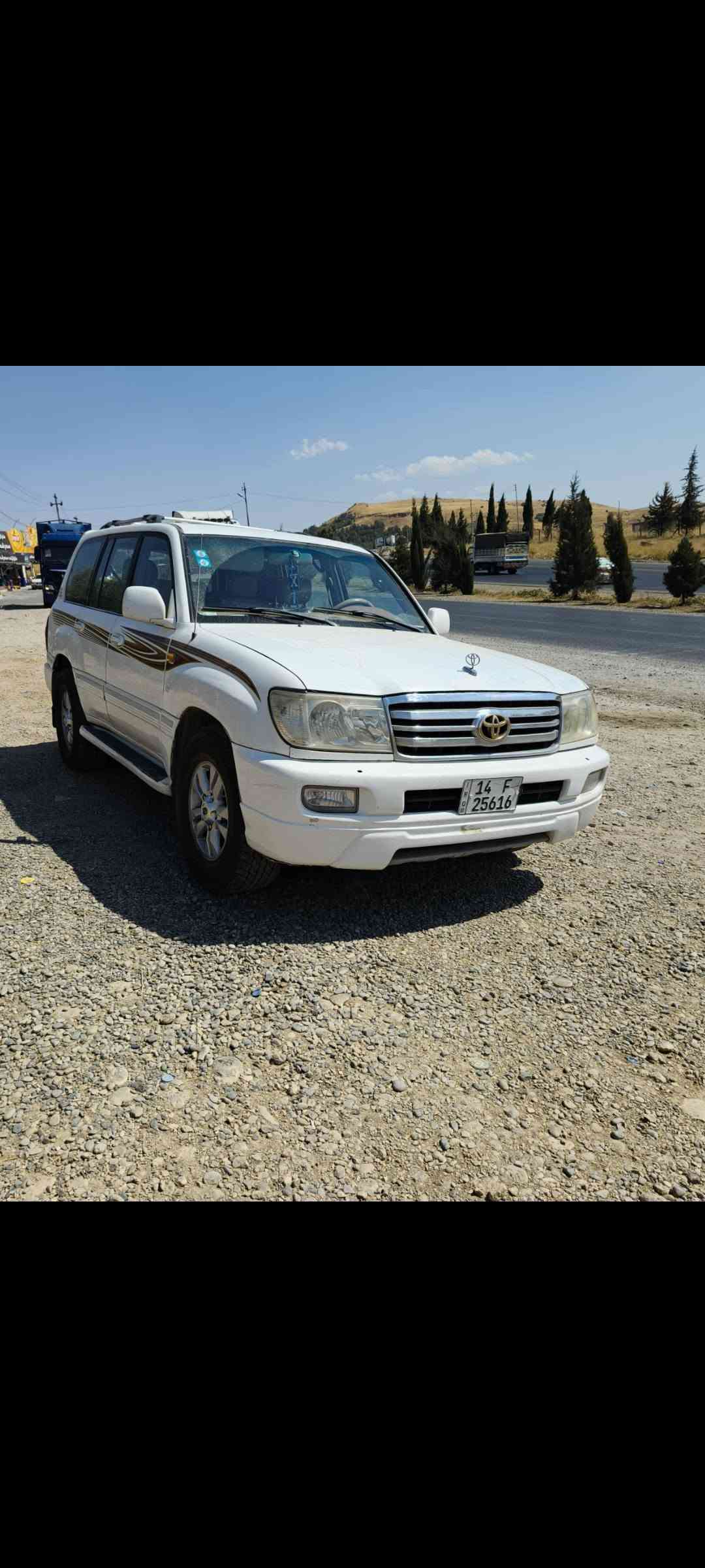 لاندكروز موديل 2000 مصبوغه عام كير ومحرك 3000 vvti طخم تاير باتري جديد مكاني كربلاء المقدسة السعر 115 للاستفار ***********
