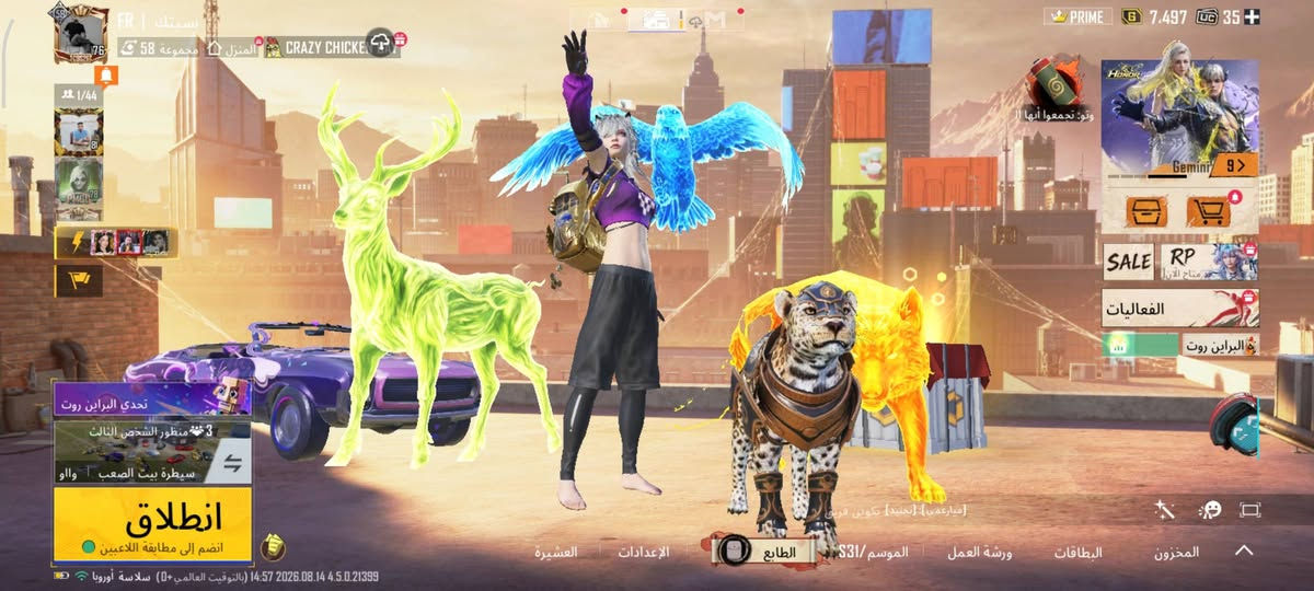 سلام عليكم حساب بوبجي عالميه لبيع وجه لوجه او ماستر. سعر 120وبي مجال قليل
الايدي.51406119242
تواصل عله الرقم. ***********
