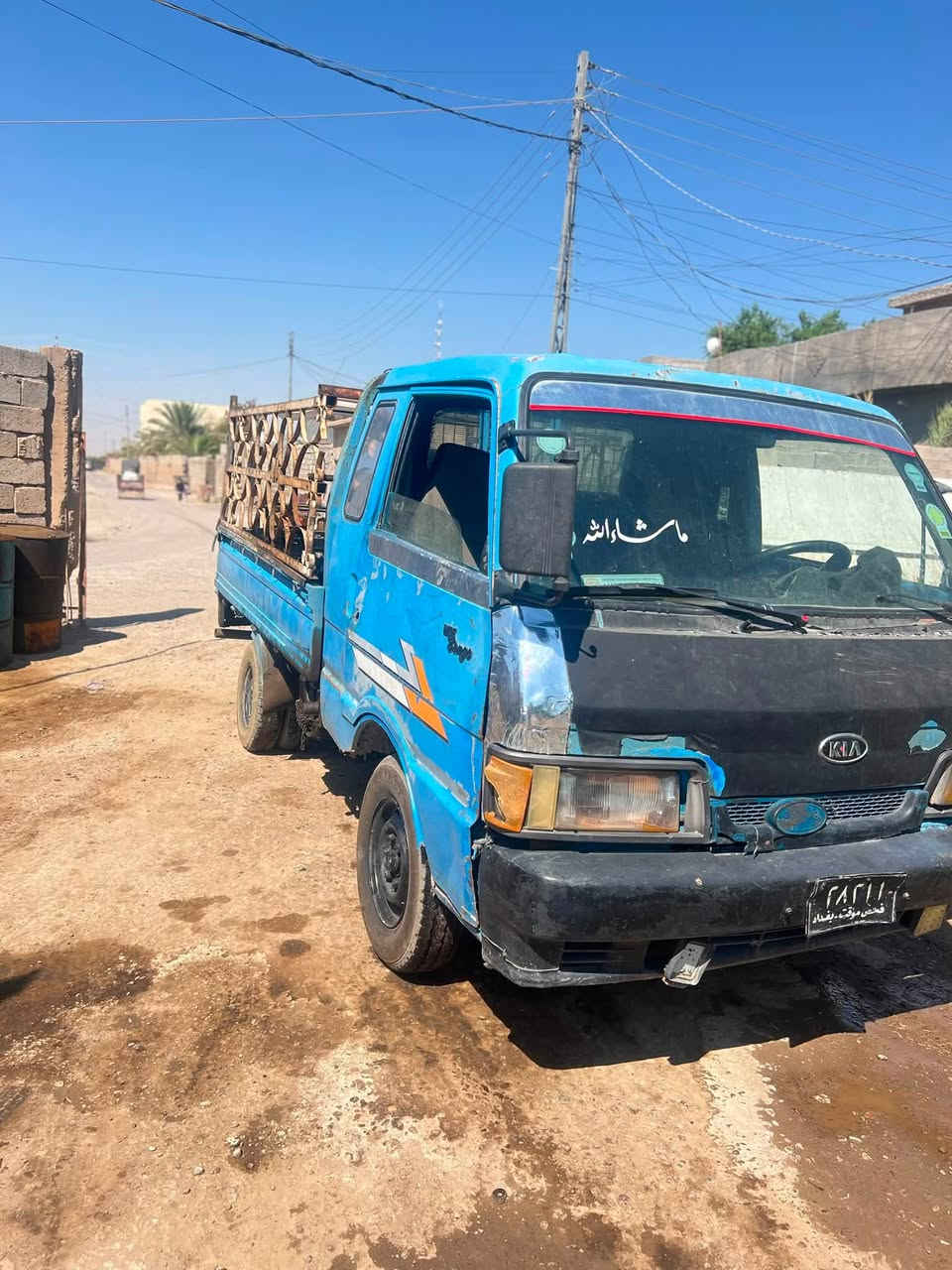 السلام عليكم للبيع كيا بنكو موديل 94 بدون رقم الكشر شوف العين سياره جاهزه للشغل  المكان العلم السعر 21 وبيه مجال الهاتف ***********
