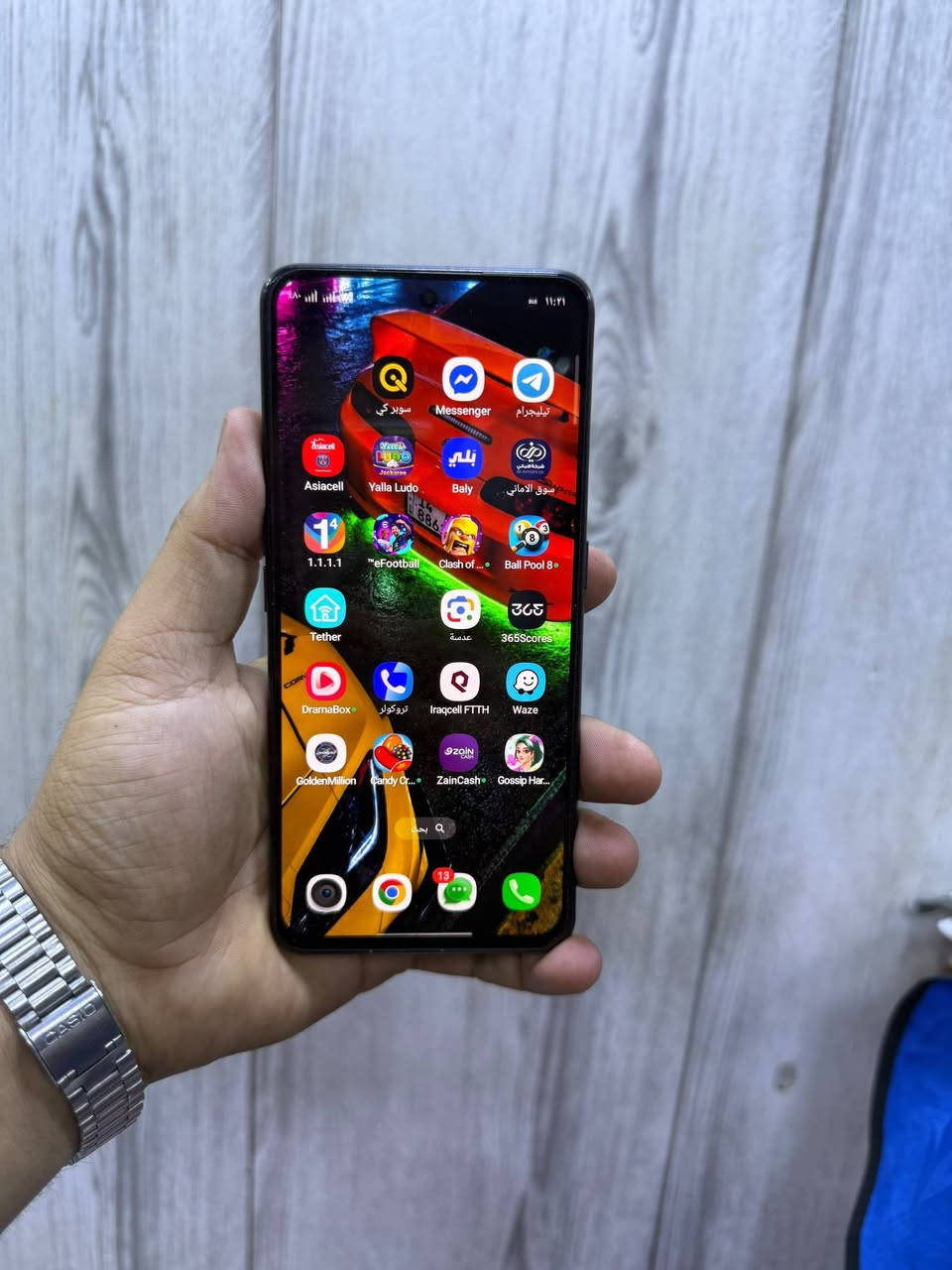 سلام عليكم جهاز ريلمي جي تي نيو 5 اس اي 
Realme Gt neo5 se
الجهاز ذاكرة 1024 واحد تيرا
الرام 16+12
البطارية 5500
الشاشة نوع اموليد 144 هيرتز 
الصوت ستيريو 
المعالج snapdragon 7s Gen2 
الجهاز بدون ملحقات فقط الجهاز 
((مفطور بلازمة ممأثر خفيف))
للتواصل خاص او ***********
العنوان كربلاء حي العامل سوك الاخير او باب بغداد او باب طويريج 
السعر300
