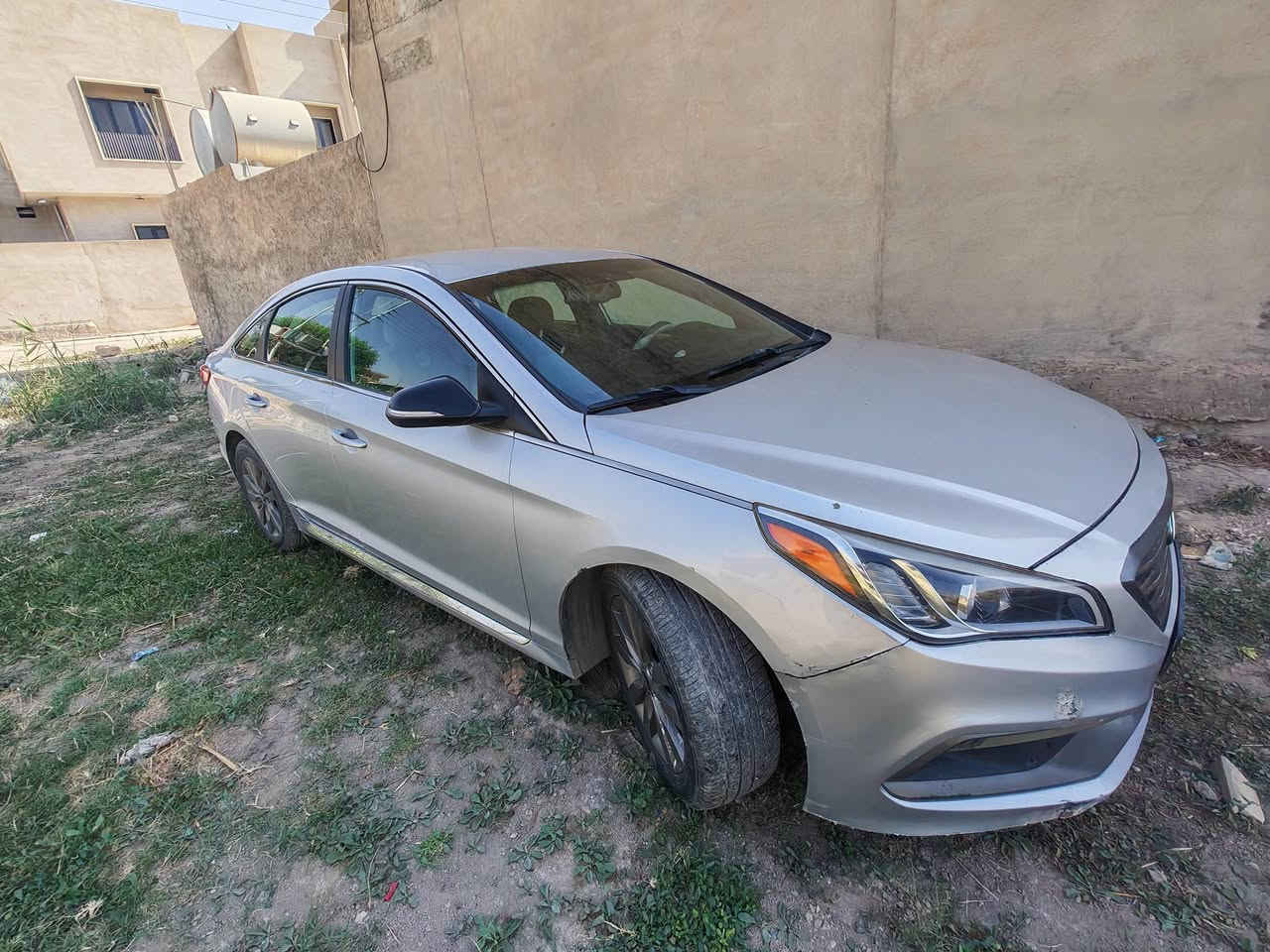 سوناتا ١٧ سبورت  بدون صبغ ولاتبديل السعر ١١٨ مجال بسيط *********** وتساب مكان السياره موصل تلعفر
