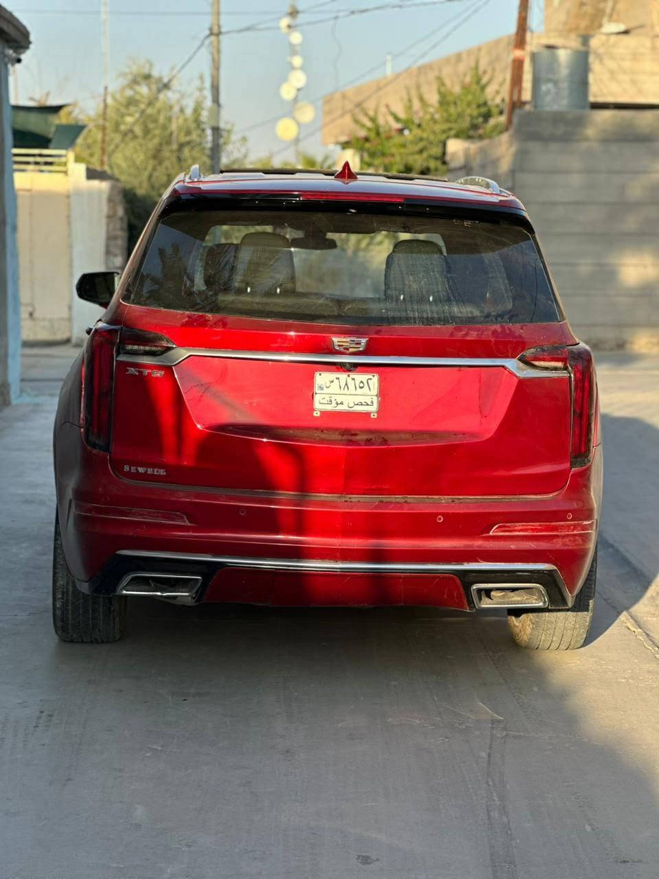 السلام عليكم كاديلاك XT6 2025للبيع

مواصفات SEWELL

الضرر جاملغ خلفي ايمن صبغ وباب امامي عكس السائق تبديل وصبغ 

محرك 4 سلندر حجم 2.0 توربو

السيارة تترقم شهداء كركوك 

تاخذ وكالة 

مكان السيارة كركوك ناحية الزاب 

السعر 245$و ترهم مقدمة 130فما فوق  مع شرط الكفيل من الزاب 

للاستفسار الاتصال

 ***********

السيارة 7راكب
