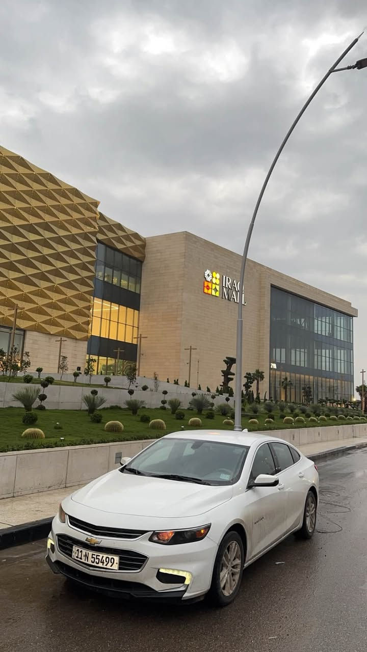 ماليبو 2018 LT للبيع 
حادثه جاملغ عكس السايق بدون دواخل فقط جاملغ ربعه ومصبوغ بدون بنيد دعاميتها بلاديه كاملة السيارة رقم وهزة وباسمي تبريد ثلج مكينة كفالة ماشية 160k سعرها 105بيها مجال قليل مكاني بغداد الدورة ***********

