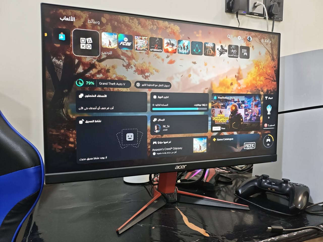 مونتر acer VG2 "24" 1080p
165    هرتز 
بنل     IPS 
0.5      زمن الاستجابه 
السعر ١٦٥ الف 
بغداد ماعندي توصيل ***********
