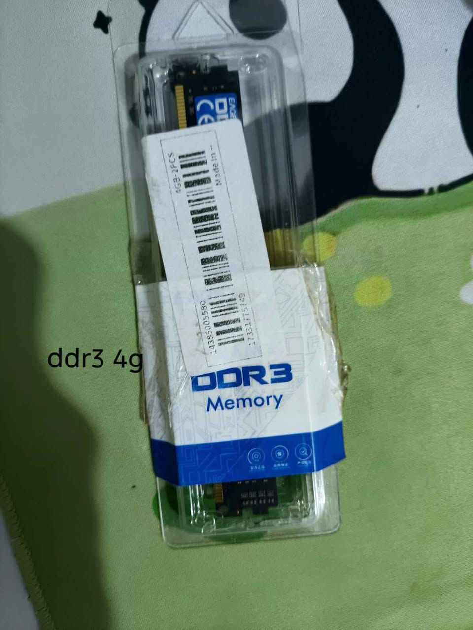 السلام عليكم عندي معالج مستعمل ورامات جديده

المعالج معالج AMD Ryzen 5 2400G 
معالج قوي وبيه كرت داخلي وللتفاصيل البقية خاص او على الواتس
الرامات ddr3 12gb
4+8 نفس الصور  للالعاب والاستعمال اليومي كلش زينه

الرامات 25 الف
المعالج 55 الف
رقمي  *********** او الخاص مفتوح القرنة, البصرة

نص مكتوب في الصور:
- ddr3 4g
- ddr3 8g