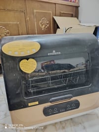 غساله صحون منضديه حجم وسط مع كامل ملحقات سعر 160 وبيه مجال رقم 0776845...