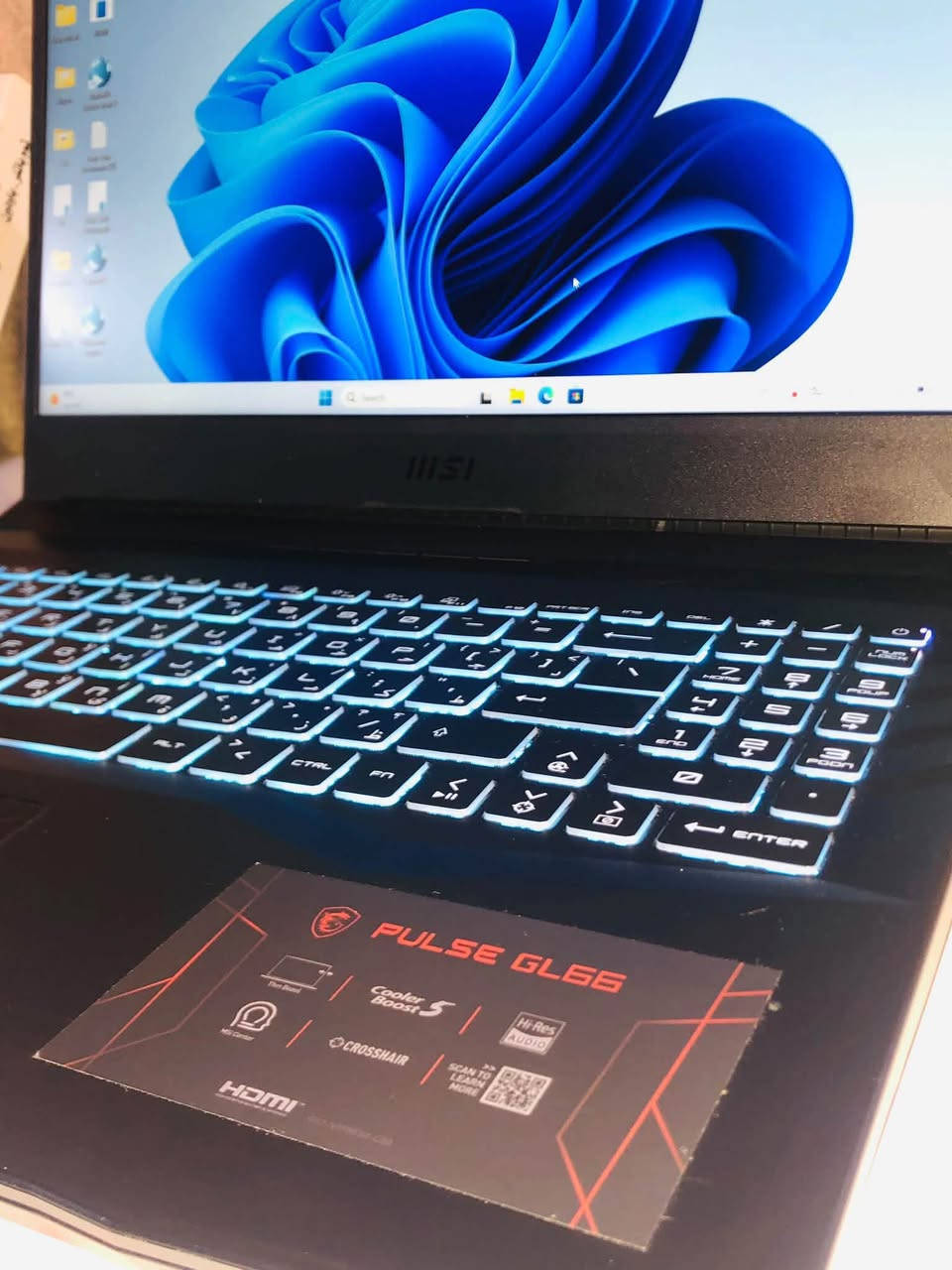 اسلام عليكم
لابتوب msi GL66♦️
🔺i7 11800H
🔻16 3200
🔺ssd 512
🔻Rtx 3060 6g
🔺144hz
🔹الابتوب نضيفه ومكفوله من الشخوط والكسور 
🔹حراره الكرت جداً طبيعيه 
🔹سعره مليون و٧٥ الف وبي مجال قليل 
🔹مكاني الموصل 
🔹ضمان ٣ ايام (فقط ب موصل)
🔹موجود توصيل 

🔻تواصل🔺
 خاص 📩
واتس ***********✉️

نص مكتوب في الصور:
- FurMark (64-bit) 2.10.2.0 Test: FurMark (GL) 82 FPS min:65, max:85, avg:80 Time : 00:10:05 Frames : 48454 Frame time : 12.248 ms Resolution : 1920 x 1080 AA : Off NVIDIA GeForce RTX 3060 Laptop GPU/PCIe/SSE2 OpenGL 3.2.0 NVIDIA 546.33 Demo options GPU monitoring GPU graphs NVIDIA GeForce RTX 3060 Laptop GPU PCI IDs DEV:10DE-2520 SUB:1462-12EA REV:A1 GPU temp 75°C GPU hotspot 79°C GPU usage 99% VRAM 5% (315 MB) Clocks core:1186MHz - mem:1500MHz (12.0Gbps) power 85W - PPW:0.967 Intel(R) UHD Graphics PCI IDs DEV:8086-9A60 SUB:1462-12EA REV: 1 monitoring not supported GPU 0 temp: 75.0 °C hotspot: 79.3 °C usage: 99.0 %