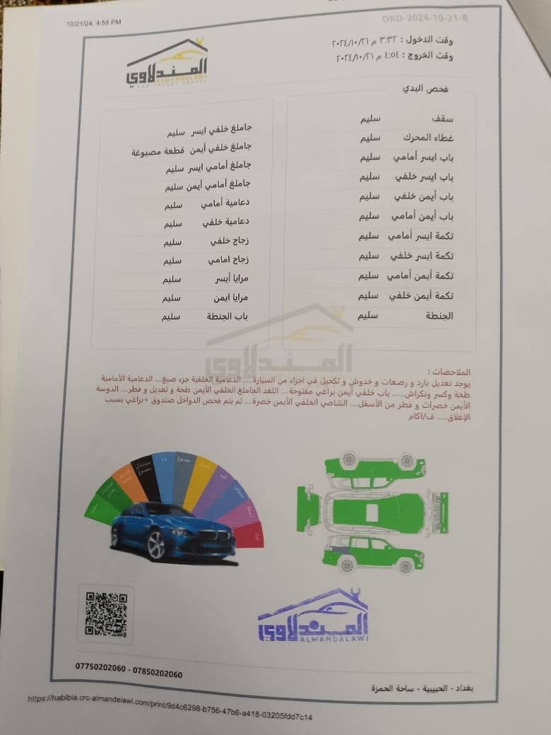 سلام عليكم سبورتج خليجي مديل 15 شكل 16 نص موصفات للبيع محرك 2400 المكان مدينه الصدر السعر 150 الي يردها اني بخدمته راقم الهاتف واتساب *********** راقم خط ***********

