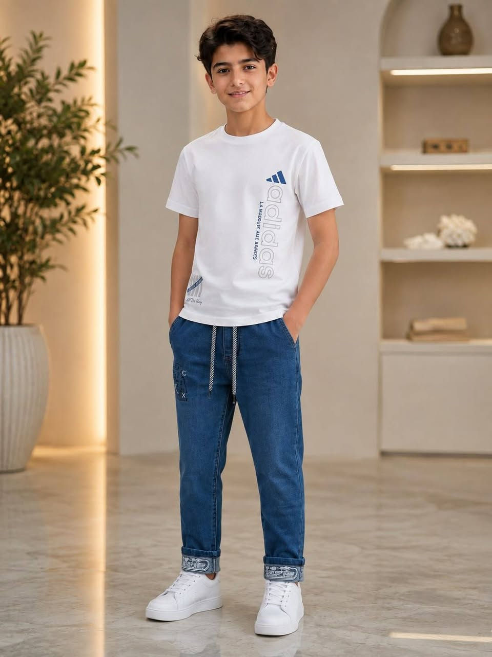 👦🏻✨ أناقة ولادي لكل يوم!
تيشيرت قطني تركي أنيق مع بنطرون تركي ولادي بتصميم عصري 🤍
إطلالة مرتبة ومريحة للمدرسة والطلعات 🎒✨
📏 المقاسات من عمر 4 سنوات الى عمر 10 سنوات
والأسعار  ماكو منها بالسوق 
💸سعر بدي شركة  7,000   alo 
💸سعر بدي تركي حلقة 6٫000
💸سعر بنطرون جينز تركي ليكرة 8٫000
📩 للحجز: مراسلة الصفحة أو عبر الواتساب
***********
🚚 التوصيل مجاني داخل الصويرة

CELINA KIDS | سيلينا كيدز 🧸🤍
#CelinaKids #سيلينا_كيدز #ملابس_أطفال #ملابس_ولادية #ملابس_أولاد #ملابس_أطفال_العراق #الصويرة #واسط
