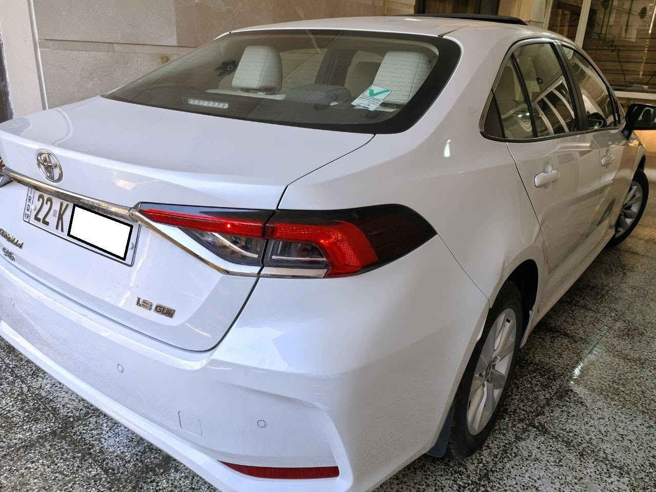 تويوتا كورلا 2023 خليجي وكالة ساس  رقم اربيل فول مواصفات 1/1 ومكفولة من الصبغ والبارد 

تحكمات استيرن فول 

بصمة تشغيل وابواب 

فتحة سقف 

حساس امامي وخلفي 

تبريد قطعتين 

كامرة وشاشة اصلية 

5 ويل كب  والاسبير منازل 

ماشية 45 الف 

اشاير بالمري 

باقي المواصفات معروفة 

السيارة جديددددة وبدون صبغ وبدون بارد  اخت الزيرو ....

للبيع بسعر 17700$ بيهه مجال بسيط 

العنوان /بغداد /المنصور

الاتصال على هاتف ***********
